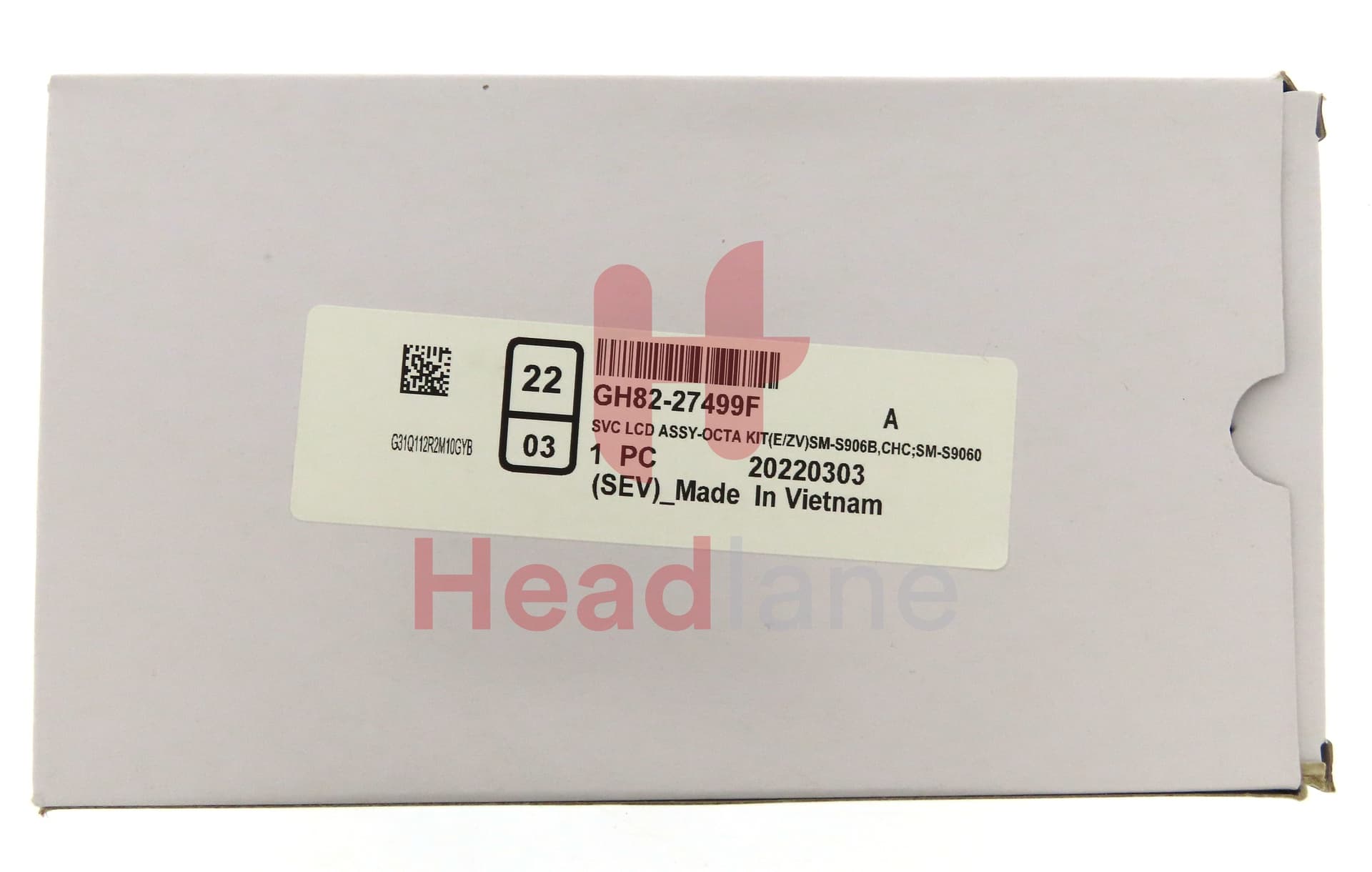 Samsung SM-S906 Galaxy S22+ / Plus LCD Display / Screen + Touch + Battery - Violet - view 4