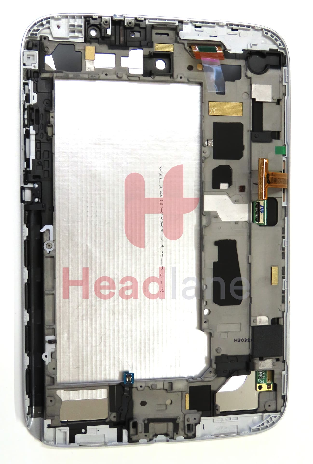 Samsung GT-N5510 Galaxy Note 8 LCD Display / Screen + Touch - White - view 2