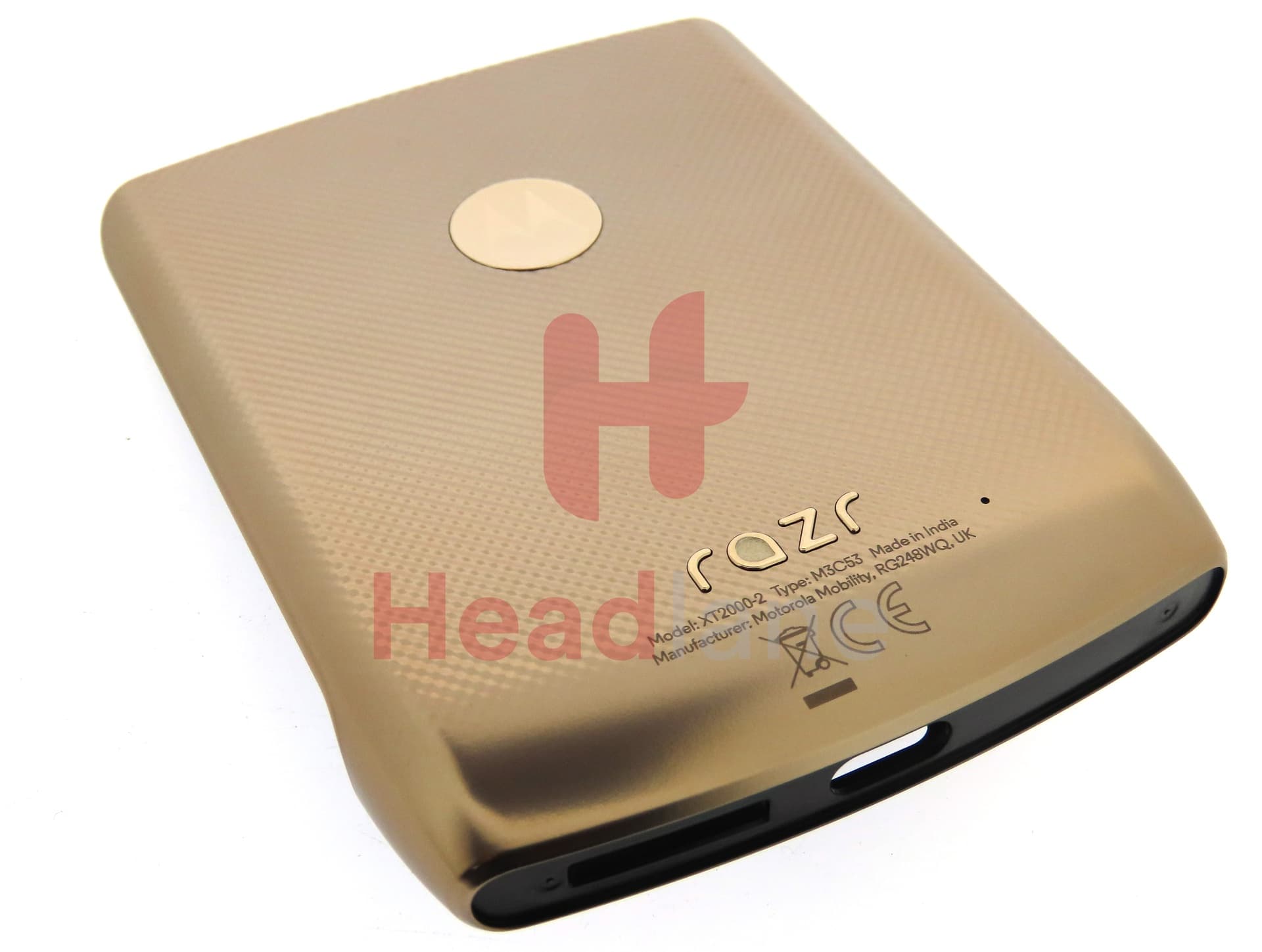 Motorola XT2000 razr Back / Battery Cover - Gold - view 2