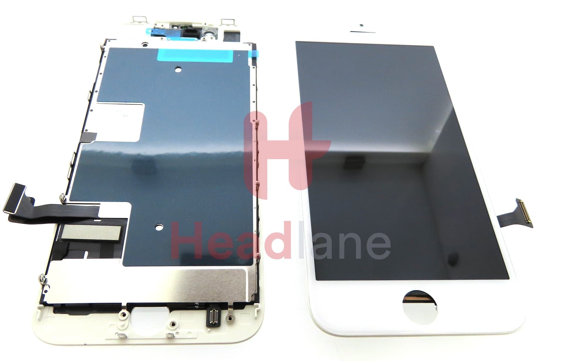 Apple iPhone 8 / SE2 LCD Display / Screen (Vivid) - White (ZY) - view 3