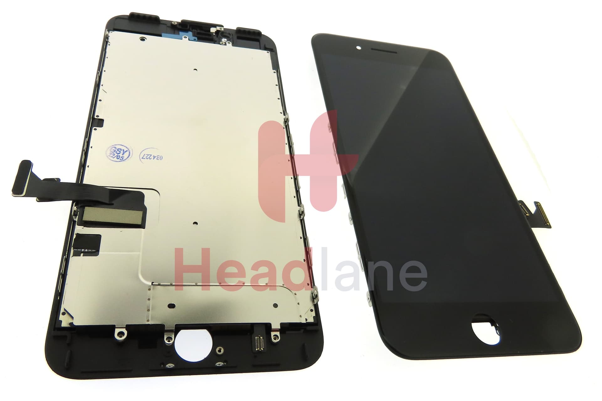 Apple iPhone 7 Plus LCD Display / Screen (Vivid) - Black (ZY) - view 2