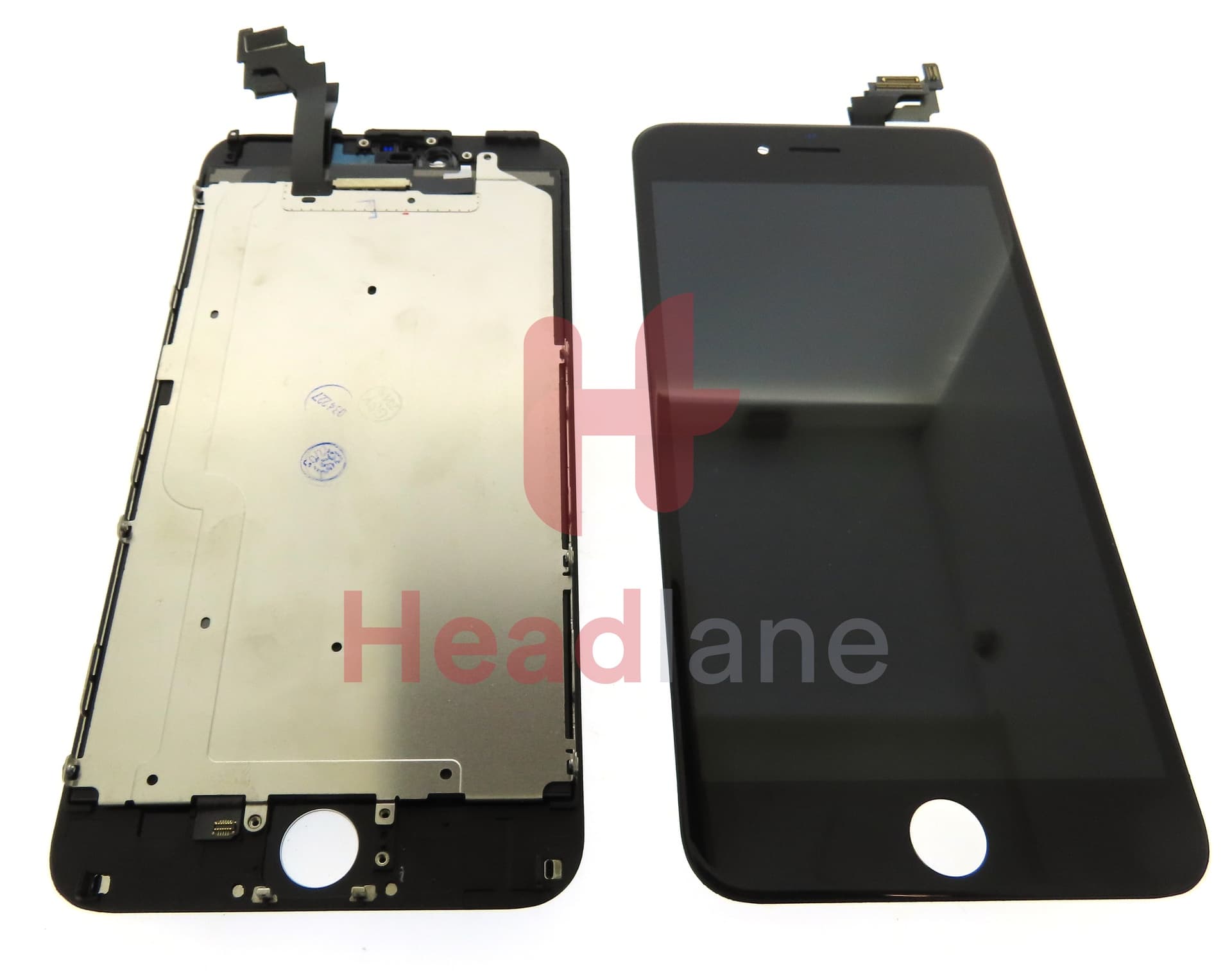 Apple iPhone 6 Plus LCD Display / Screen (Vivid) - Black (ZY) - view 3