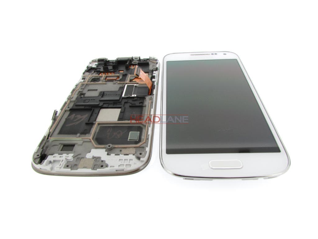 Samsung GT-I9195 Galaxy S4 Mini LTE LCD Display / Screen + Touch - White - view 2