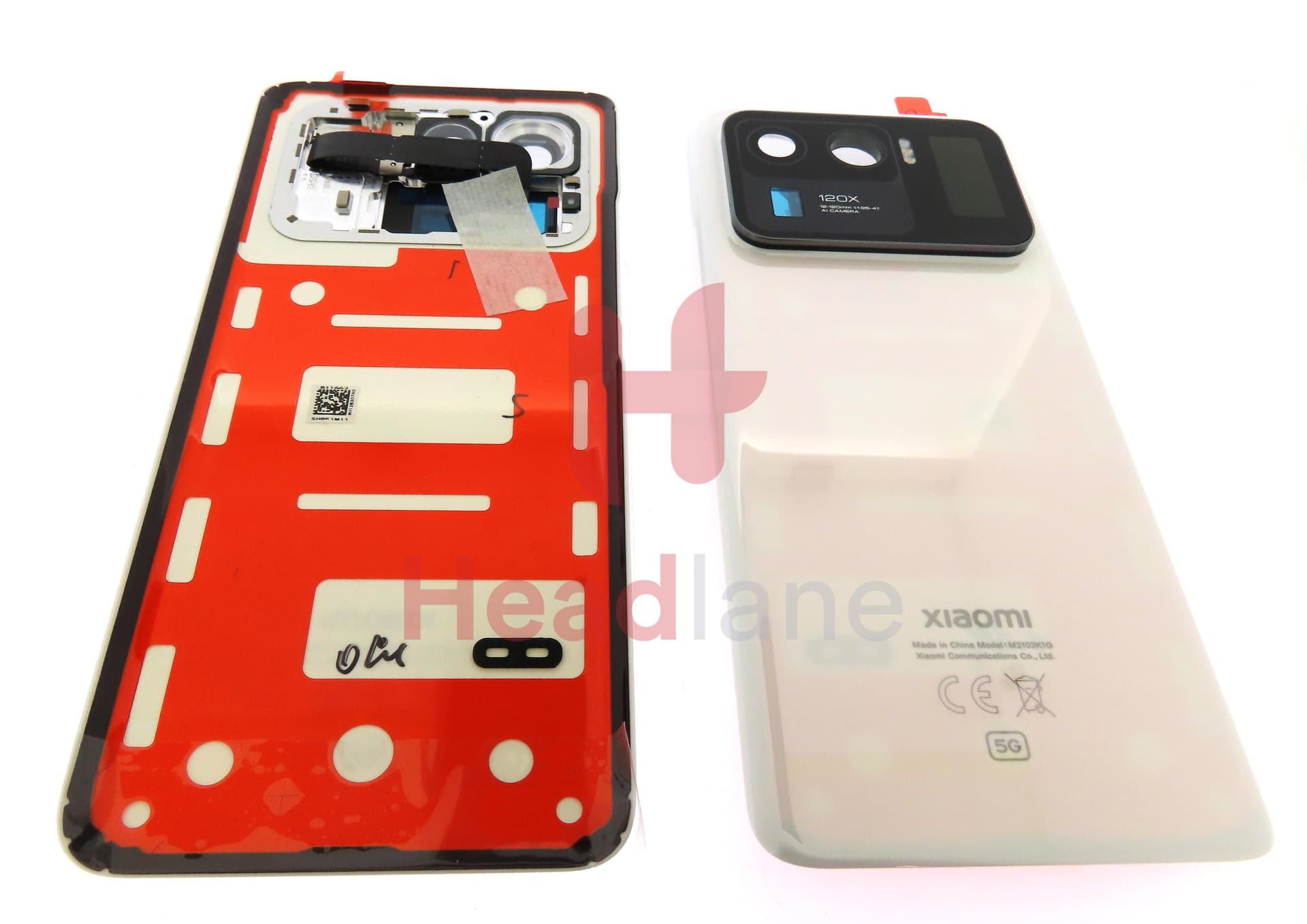 Xiaomi Mi 11 Ultra Back / Battery Cover - White - view 3