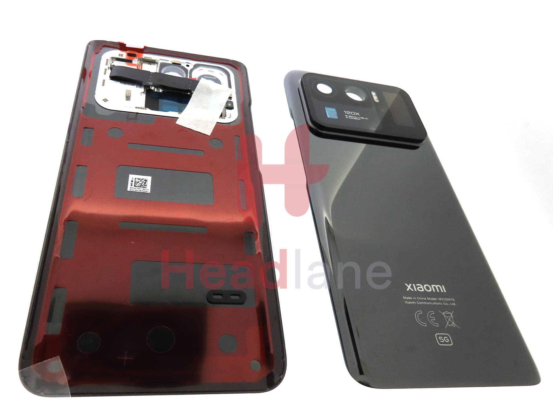 Xiaomi Mi 11 Ultra Back / Battery Cover - Black - view 2