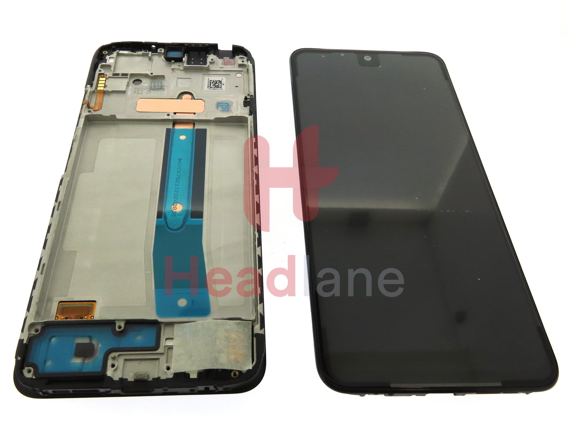 Xiaomi Redmi Note 11S LCD Display / Screen + Touch - Black - view 2