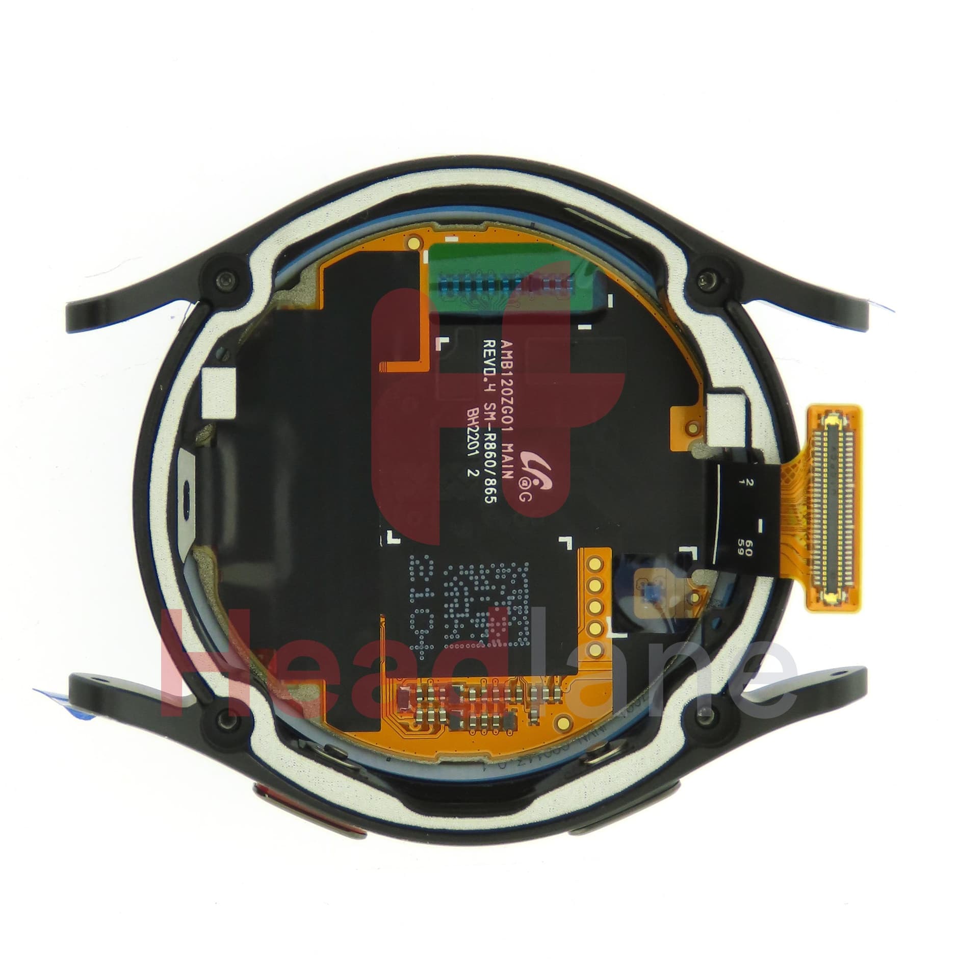 Samsung SM-R860 Galaxy Watch4 40mm BT LCD Display / Screen + Touch - Black - view 3