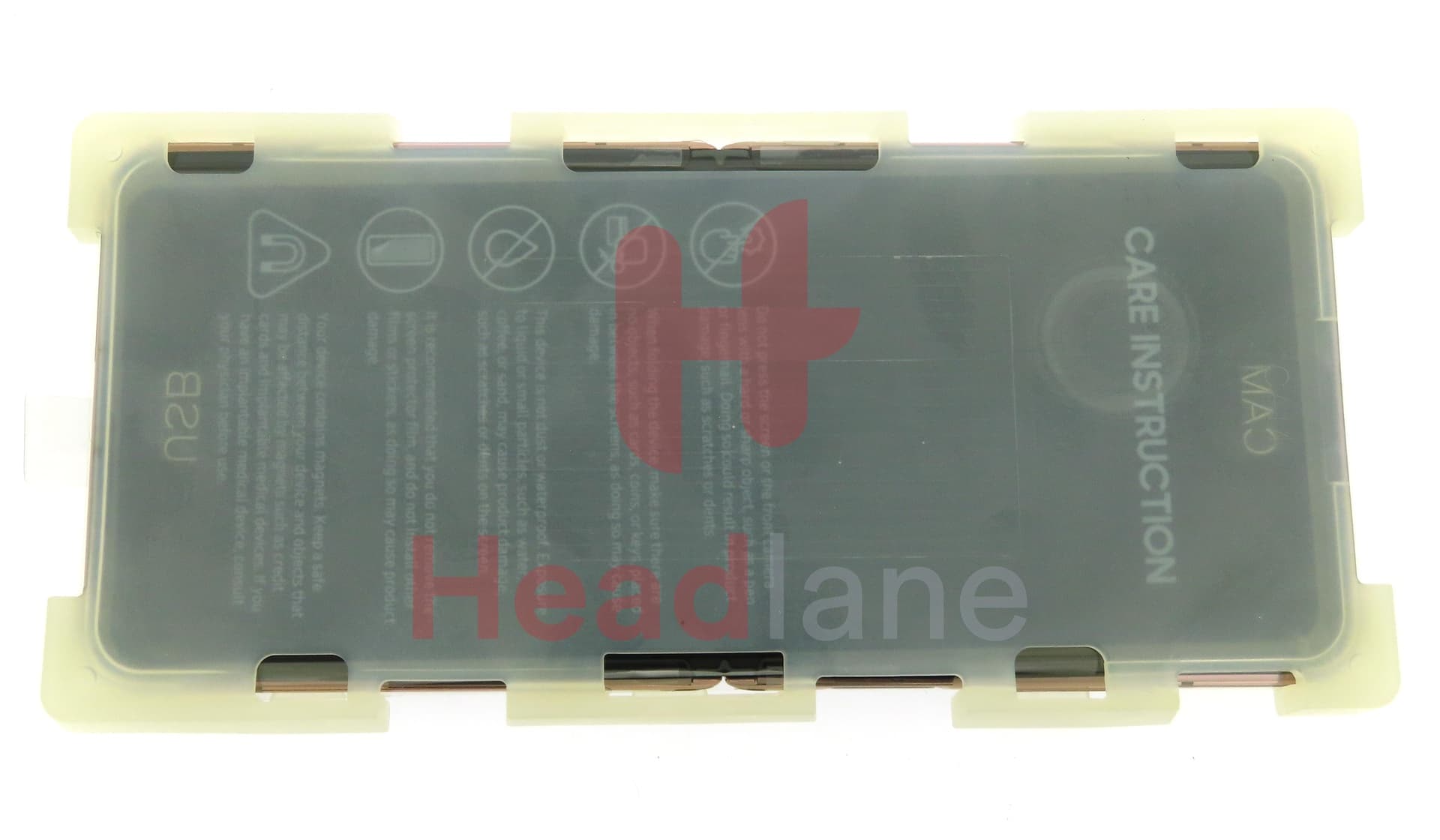 Samsung SM-F707 Galaxy Z Flip 5G LCD Display / Screen + Touch - Mystic Bronze (No Camera) - view 3