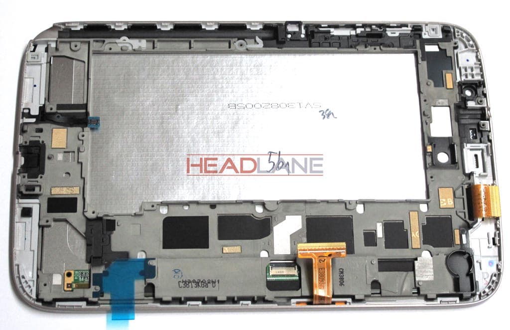 Samsung GT-N5120 Galaxy Note 8.0 LCD Display / Screen + Touch - Brown - view 2