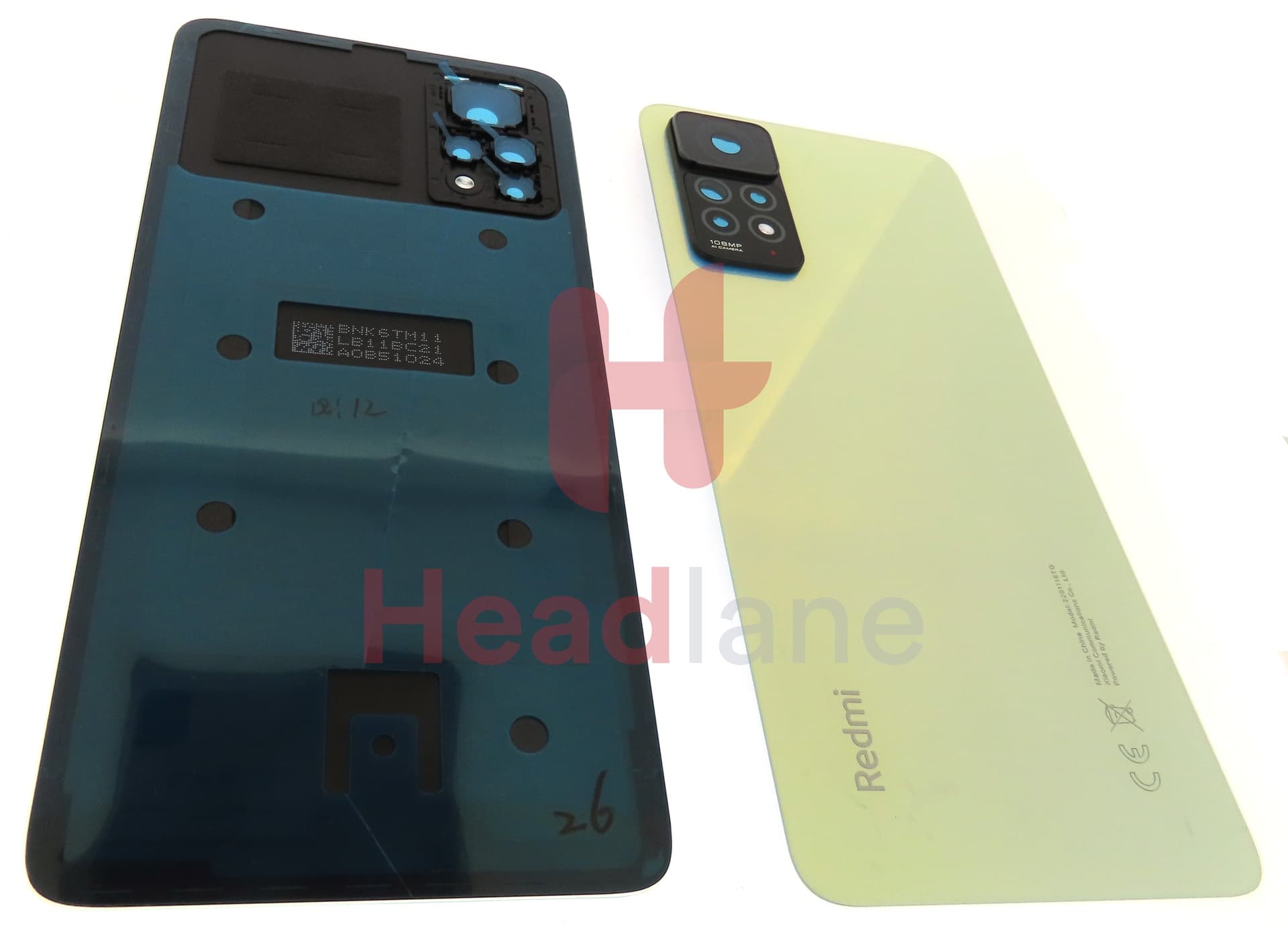 Xiaomi Redmi Note 11 Pro Back / Battery Cover - Blue - view 2