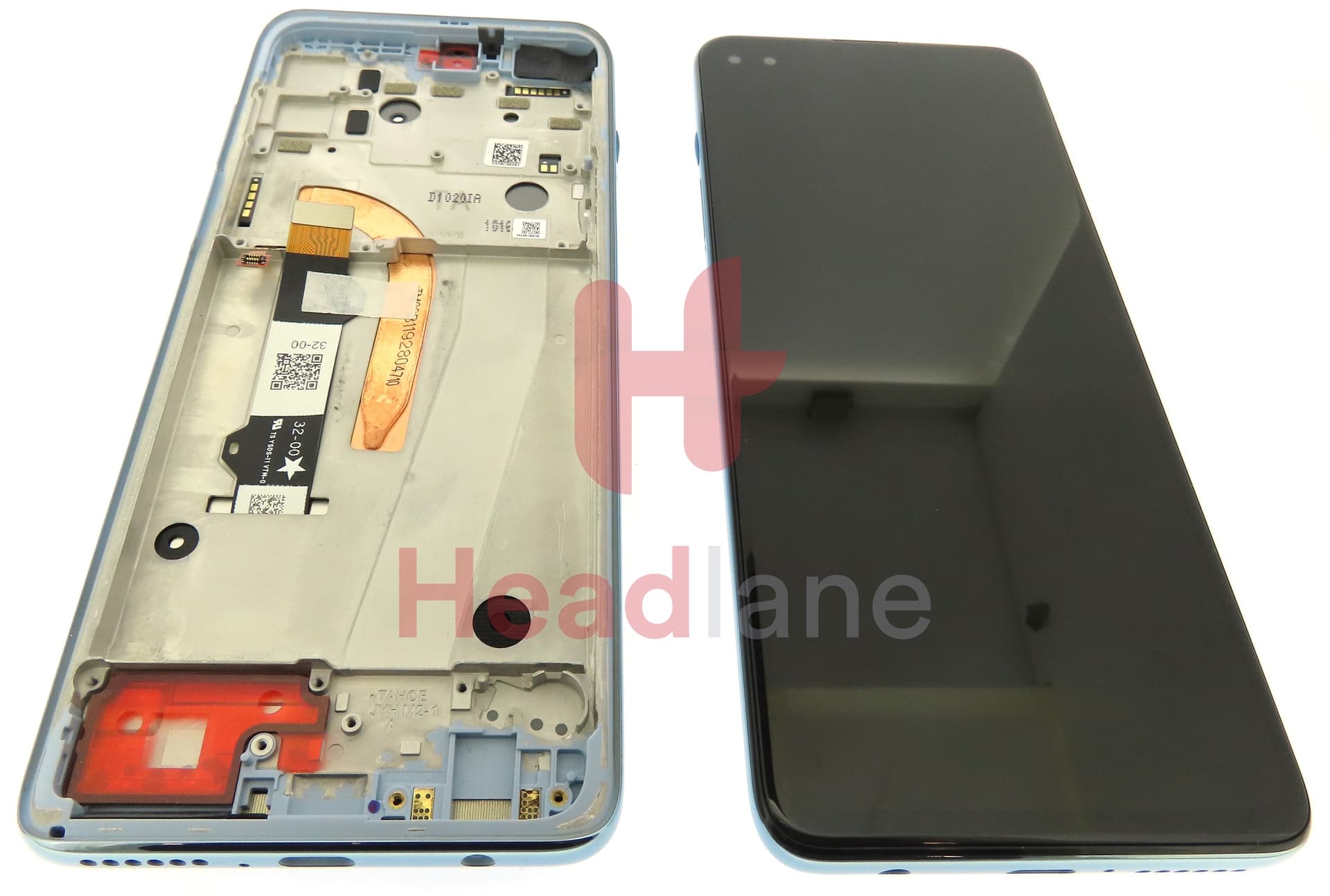 Motorola XT2125 Moto G100 LCD Display / Screen + Touch - White - view 3