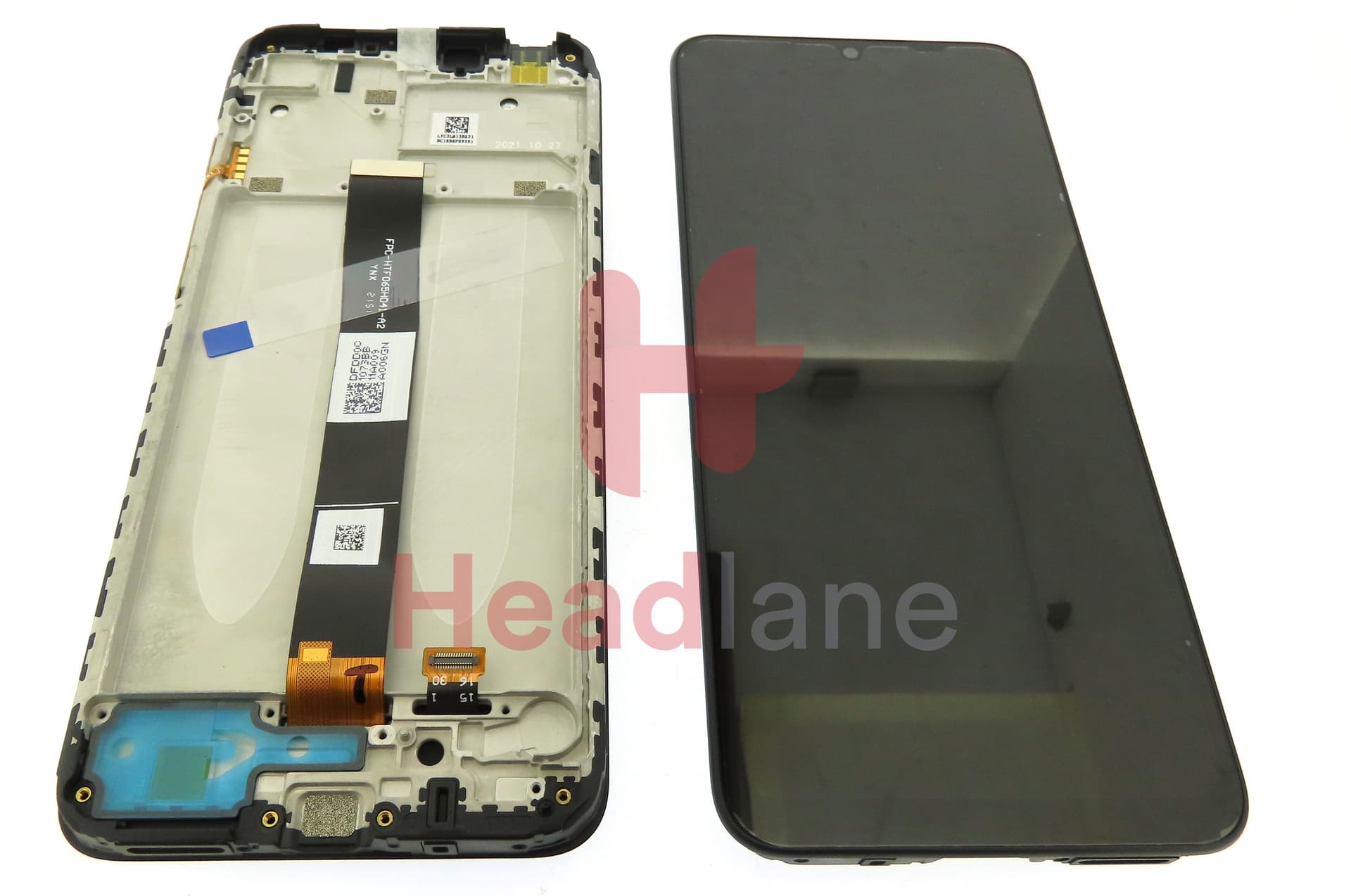 Xiaomi Redmi 9AT LCD Display / Screen + Touch - Black - view 3