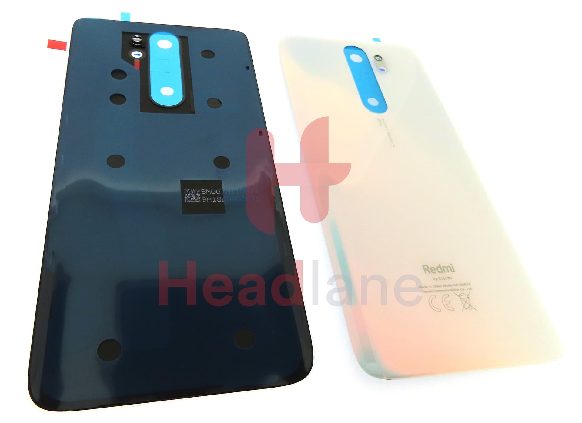 Xiaomi Redmi Note 8 Pro Back / Battery Cover - White - view 2