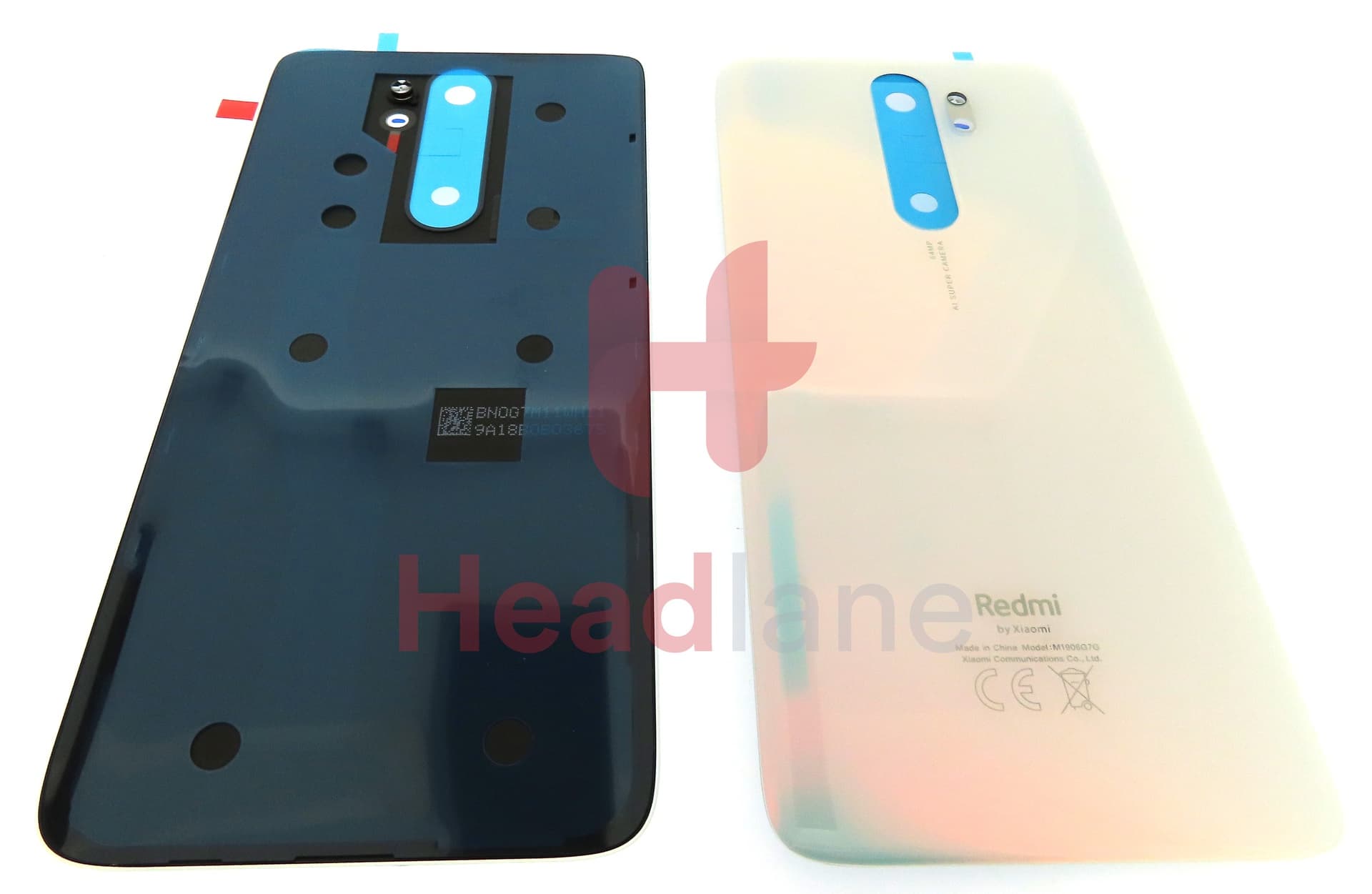 Xiaomi Redmi Note 8 Pro Back / Battery Cover - White - view 3