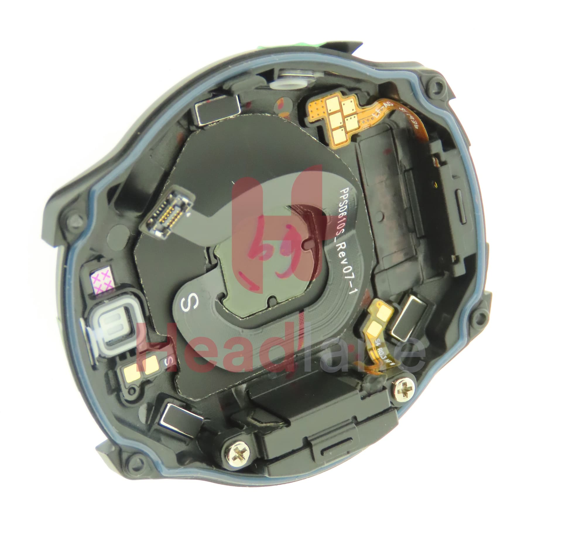 Samsung SM-R815 Galaxy Watch 42mm (LTE) Back / Battery Cover - Black - view 2