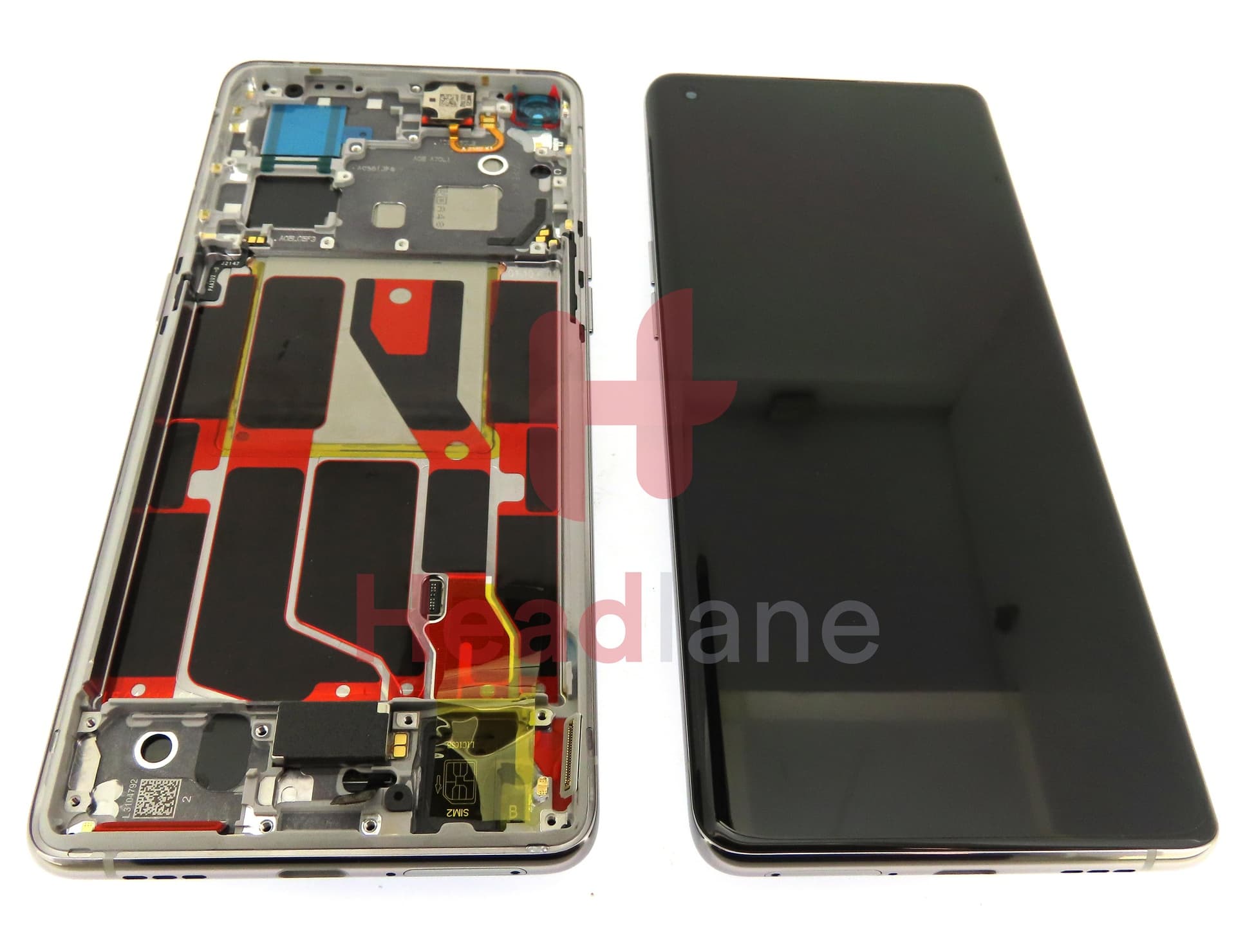 Oppo CPH2307 Find X5 LCD Display / Screen + Touch - White - view 3