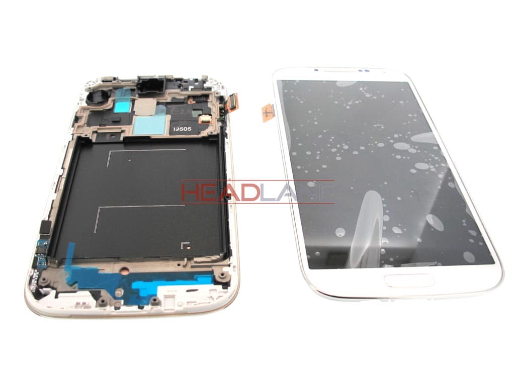Samsung GT-I9505 Galaxy S4 LTE LCD Display / Screen + Touch - White - view 2
