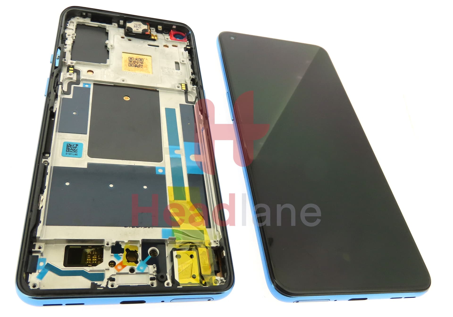 OnePlus 9 LCD Display / Screen + Touch - Arctic Sky - view 2