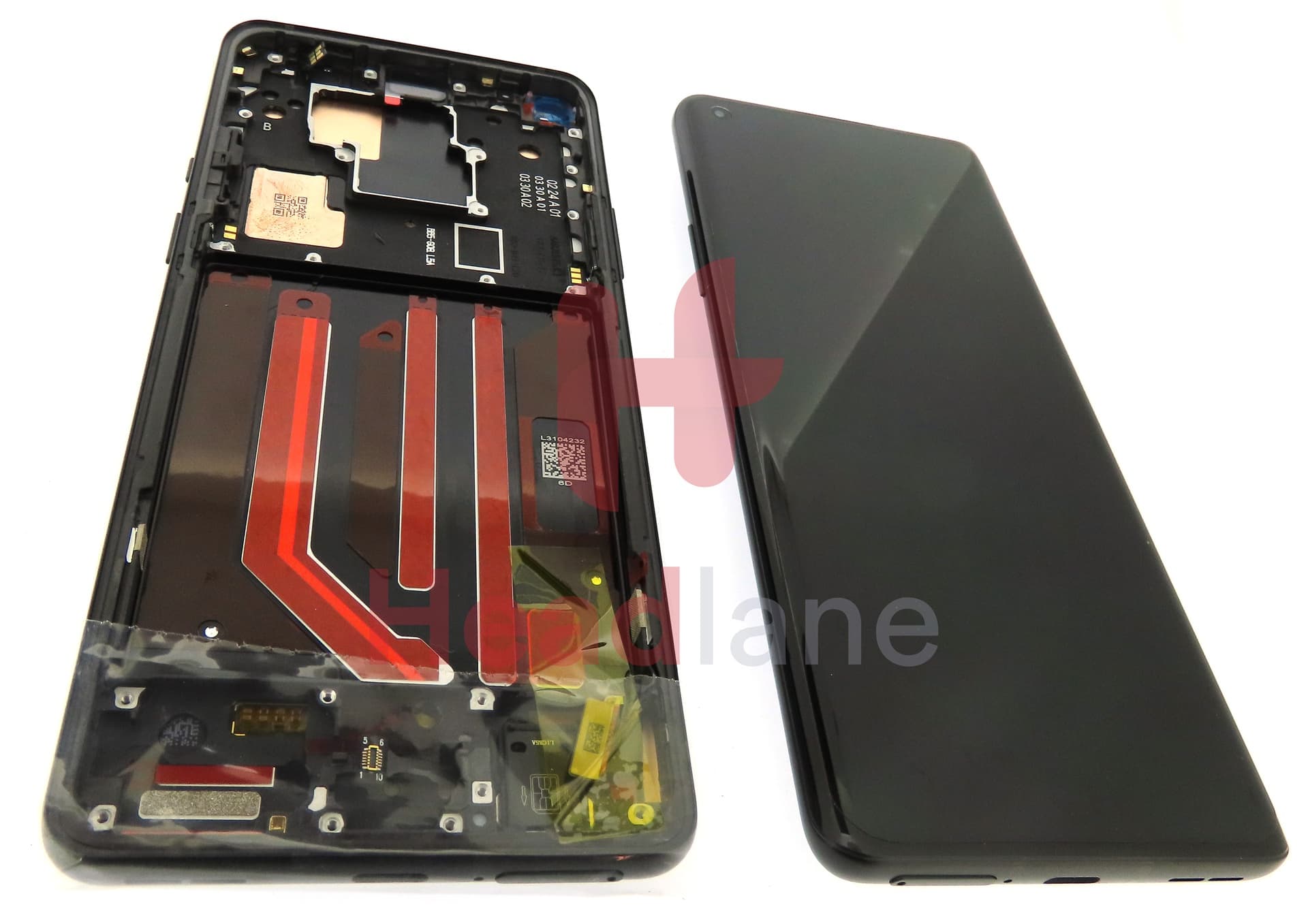 OnePlus 8 Pro LCD Display / Screen + Touch - Onyx Black - view 2