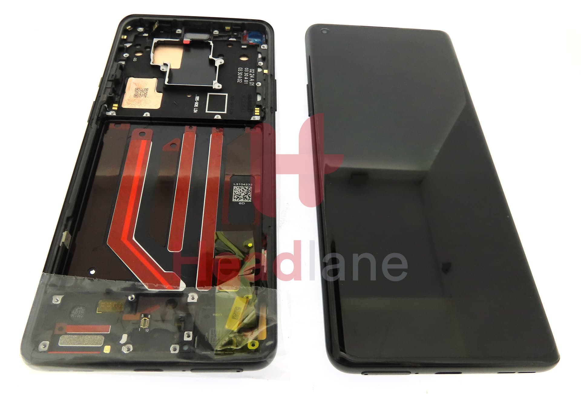 OnePlus 8 Pro LCD Display / Screen + Touch - Onyx Black - view 3