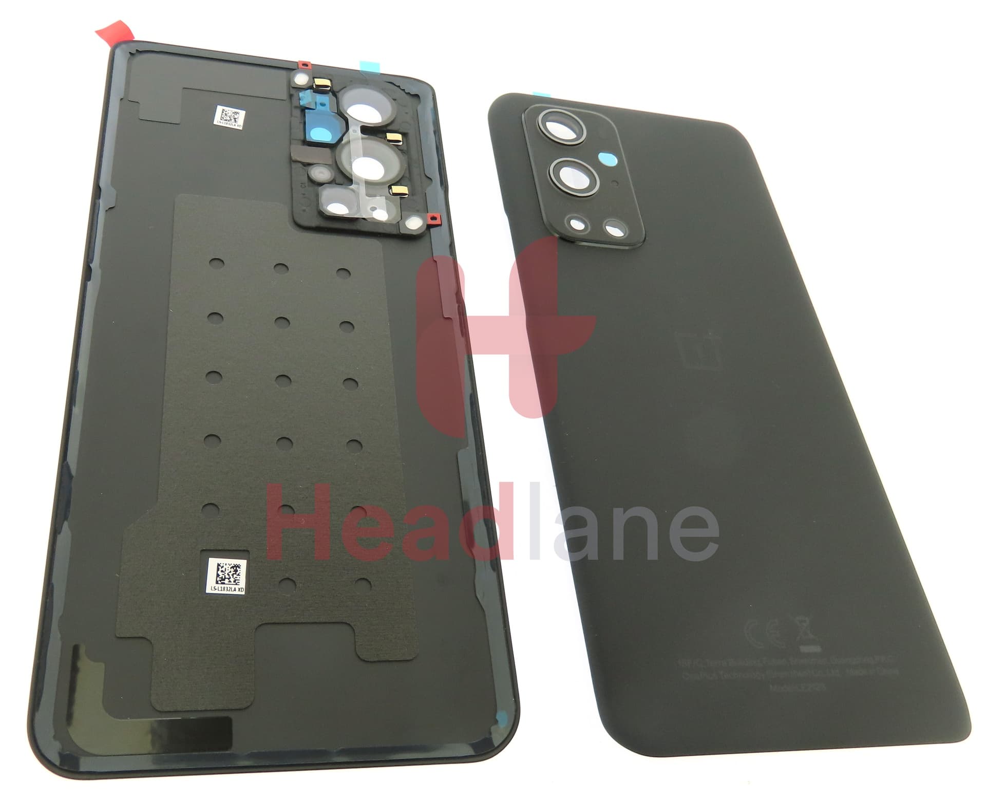 OnePlus 9 Pro Back / Battery Cover - Stellar Black - view 3