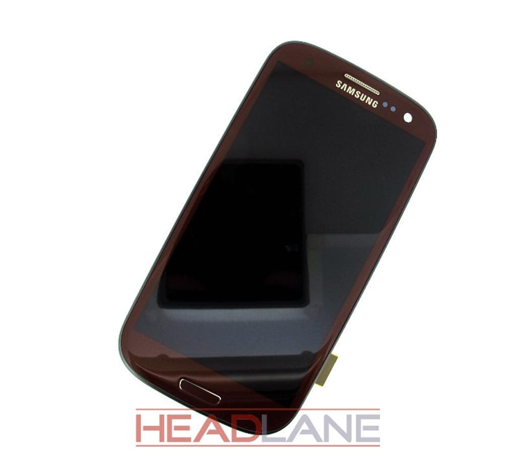 Samsung GT-I9300 Galaxy S3 LCD Display / Screen + Touch - Red - view 3