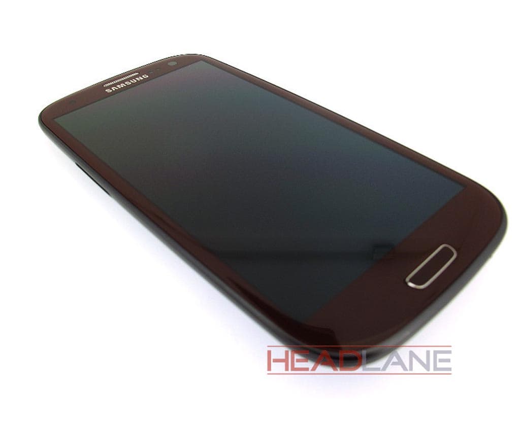 Samsung GT-I9300 Galaxy S3 LCD Display / Screen + Touch - Red - view 4