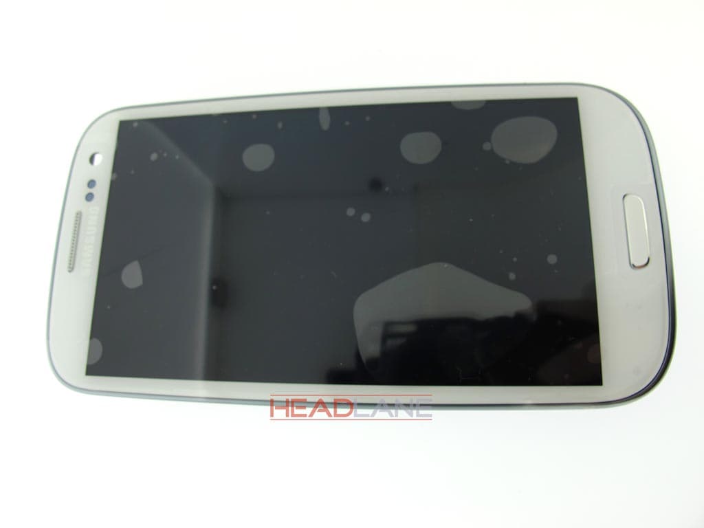 Samsung GT-I9300 Galaxy S3 LCD Display / Screen + Touch - White - view 3
