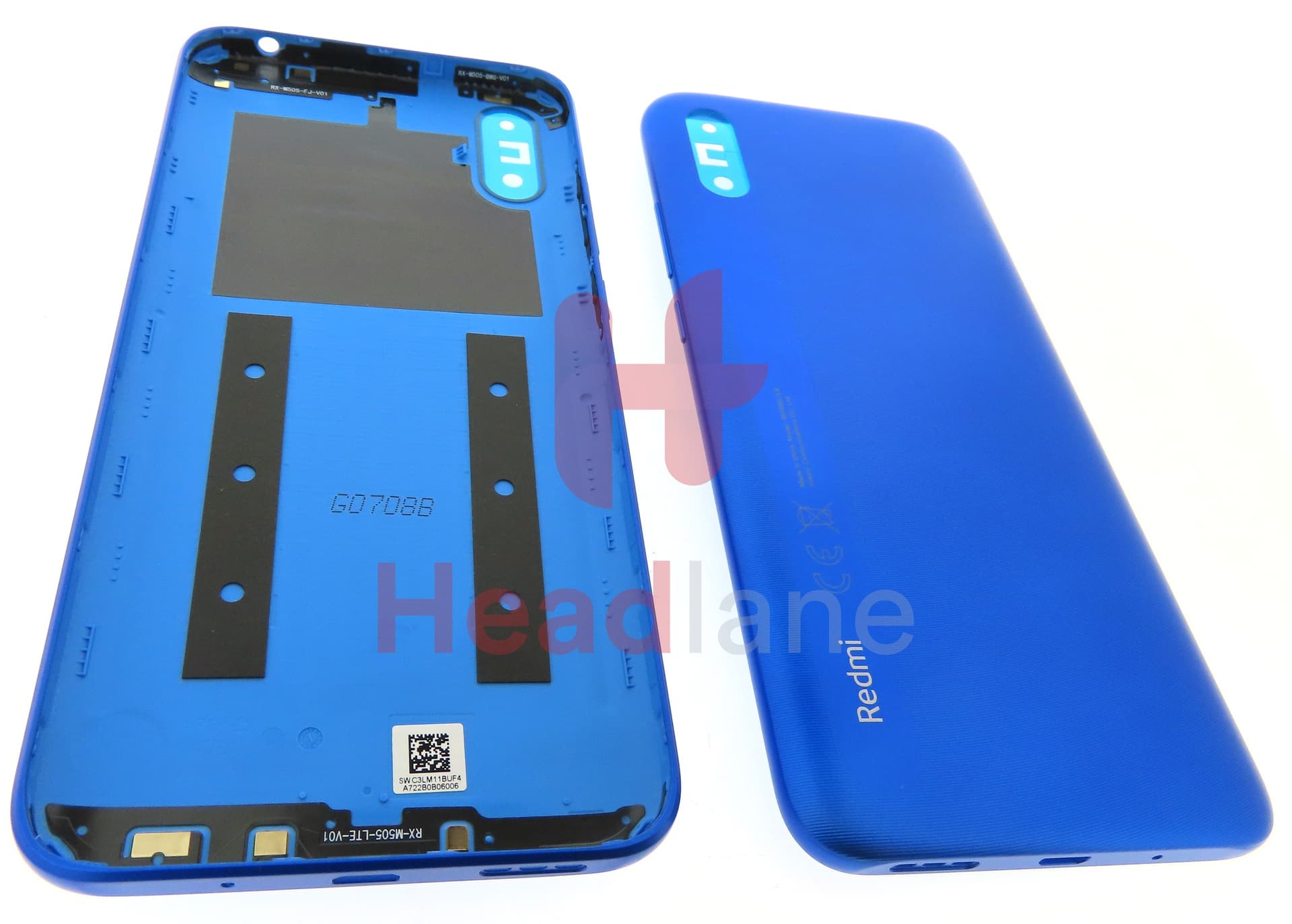 Xiaomi Redmi 9A Back / Battery Cover - Blue - view 2
