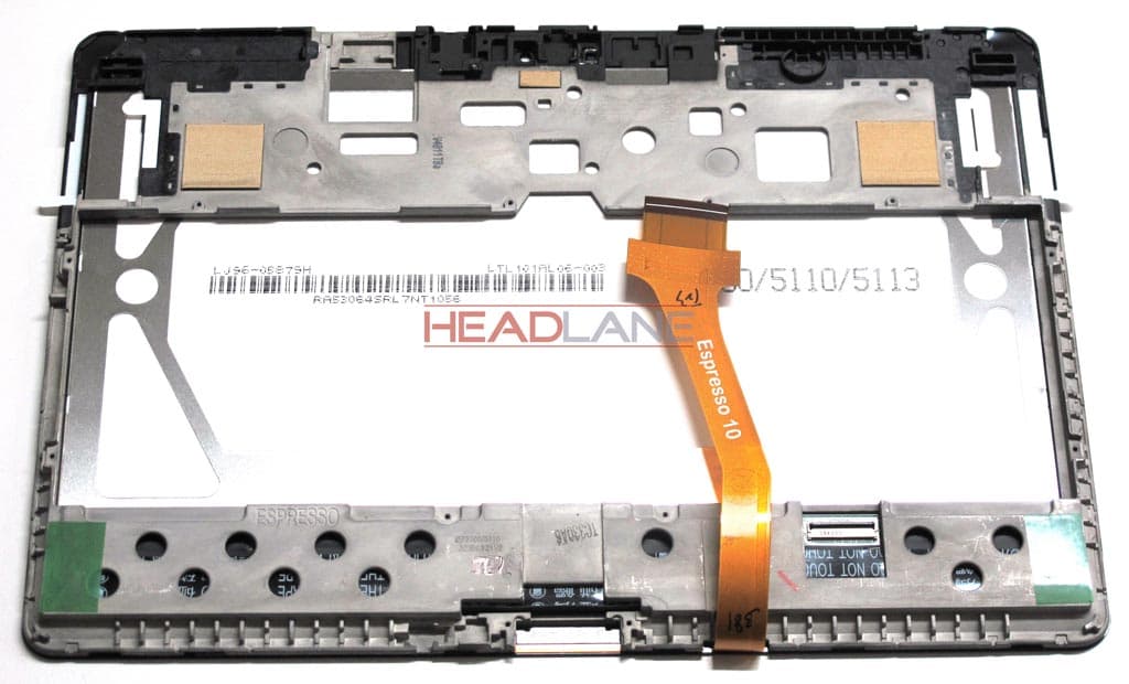 Samsung GT-P5100 Galaxy Tab 2 10.1 LCD Display / Screen + Touch - Black - view 2