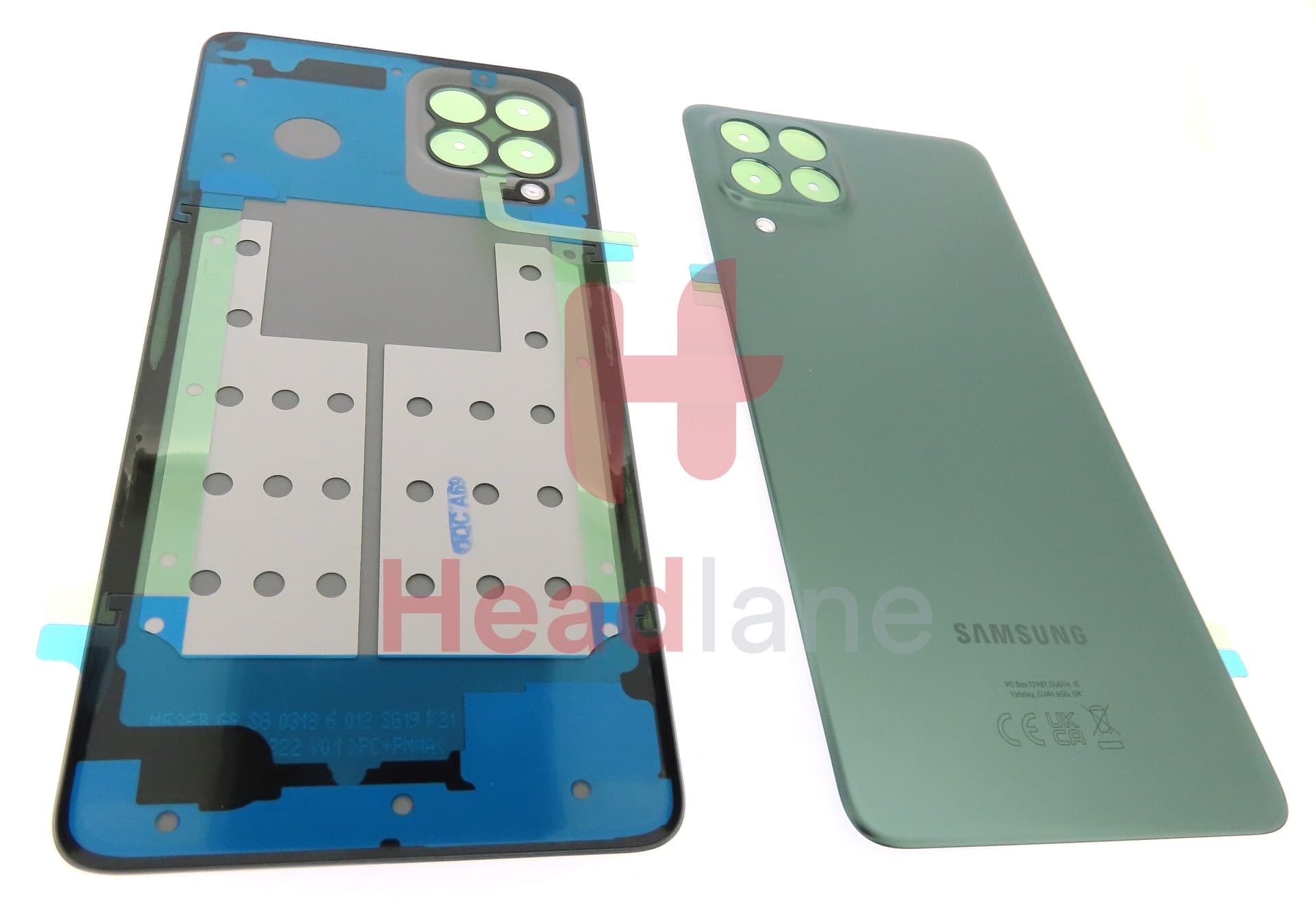 Samsung SM-M536 Galaxy M53 5G Back / Battery Cover - Green - view 2