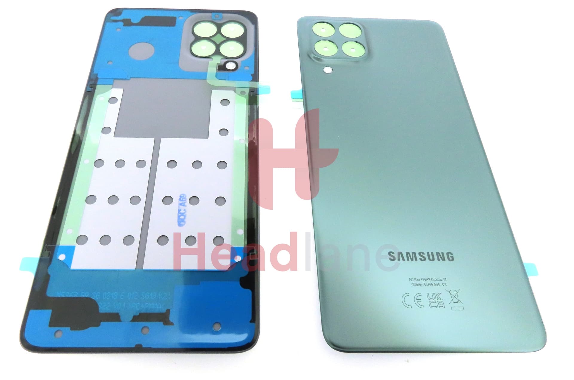 Samsung SM-M536 Galaxy M53 5G Back / Battery Cover - Green - view 3