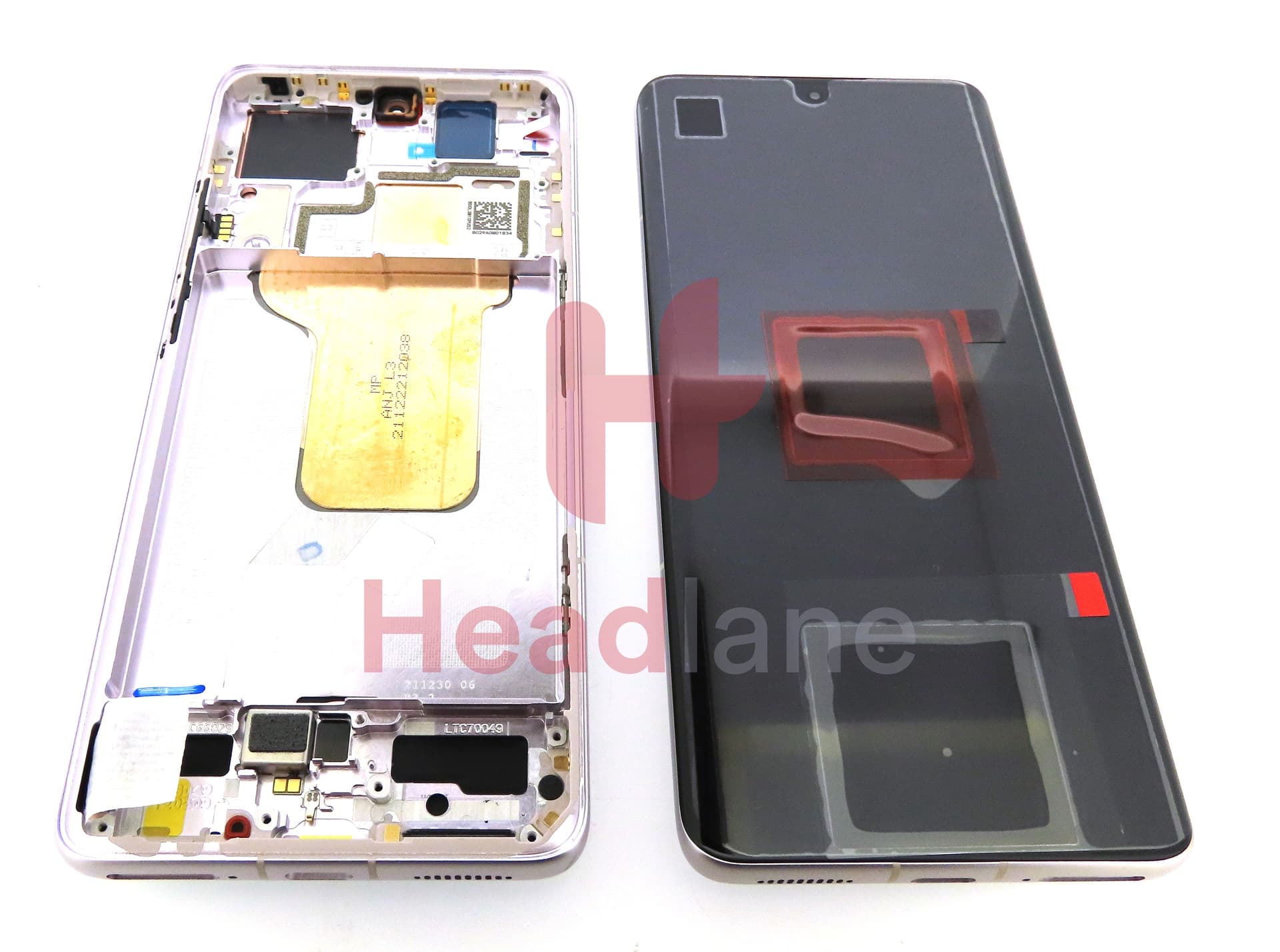 Xiaomi 12 LCD Display / Screen + Touch - Purple - view 3