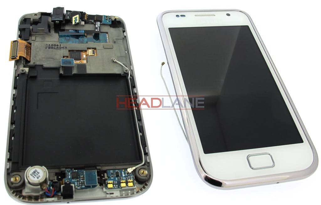 Samsung GT-I9001 Galaxy S Plus LCD Display / Screen + Touch - Pure White - view 2