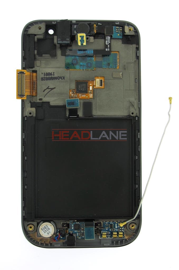 Samsung GT-I9001 Galaxy S Plus LCD Display / Screen + Touch - Ceramic White - view 2