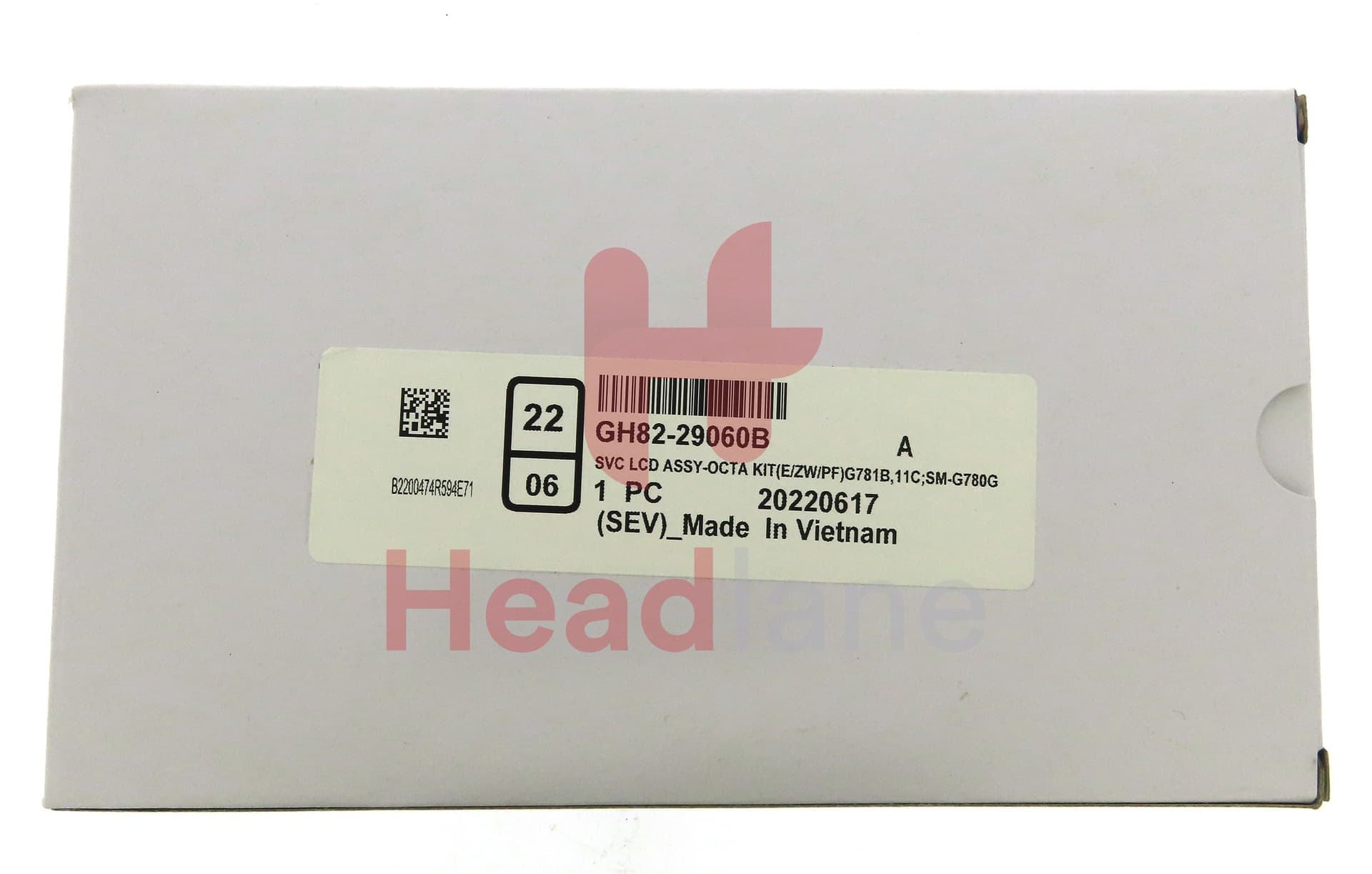 Samsung SM-G781 Galaxy S20 FE 5G LCD Display / Screen + Touch + Battery - Cloud White - view 4