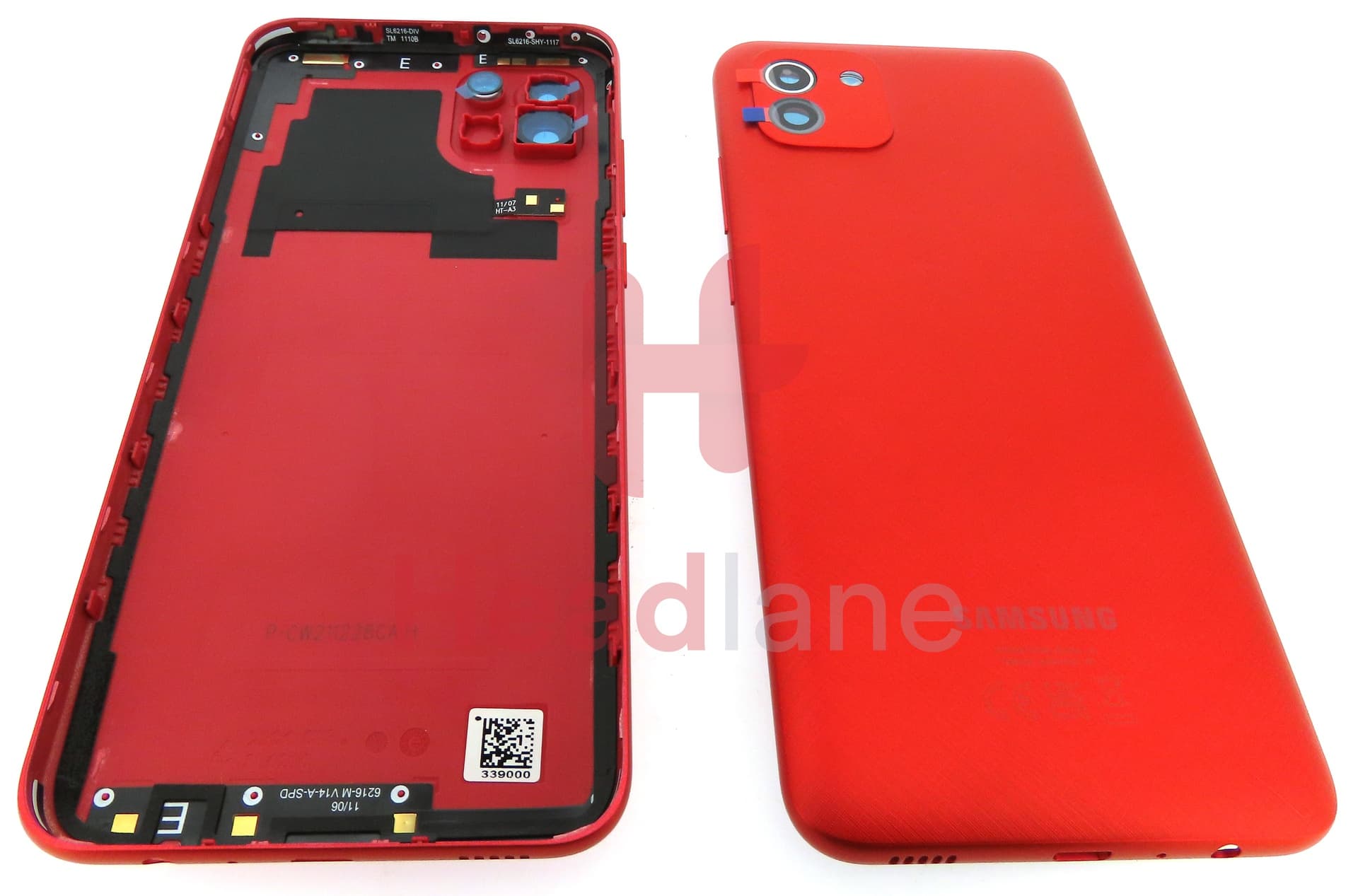 Samsung SM-A035 Galaxy A03 Back / Battery Cover - Red - view 3