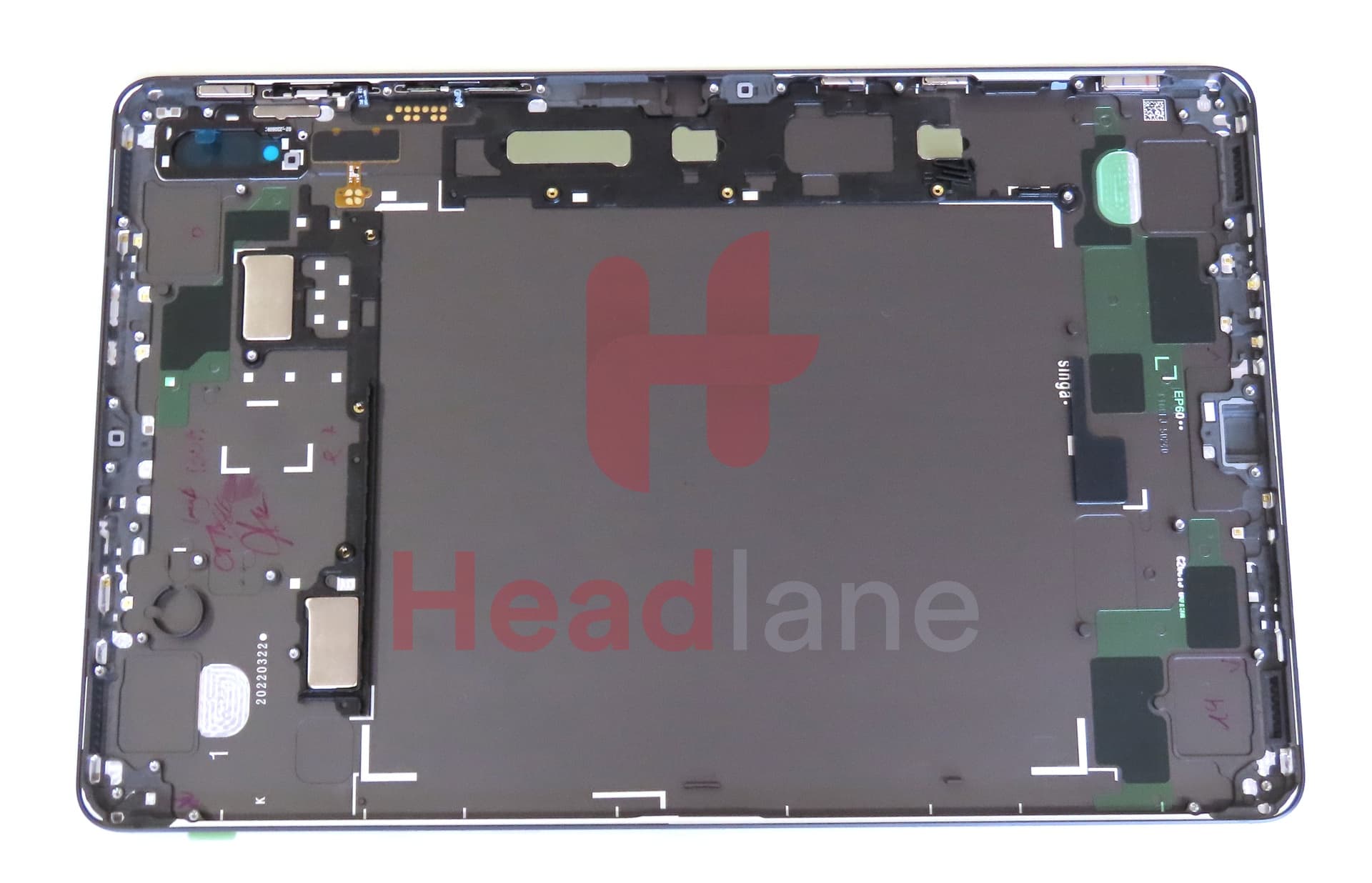 Samsung SM-X706 Galaxy Tab S8 11" Back / Battery Cover - Graphite - view 3