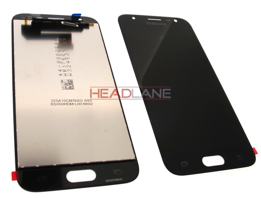 Samsung SM-J330 Galaxy J3 (2017) LCD Display / Screen + Touch - Black - view 2