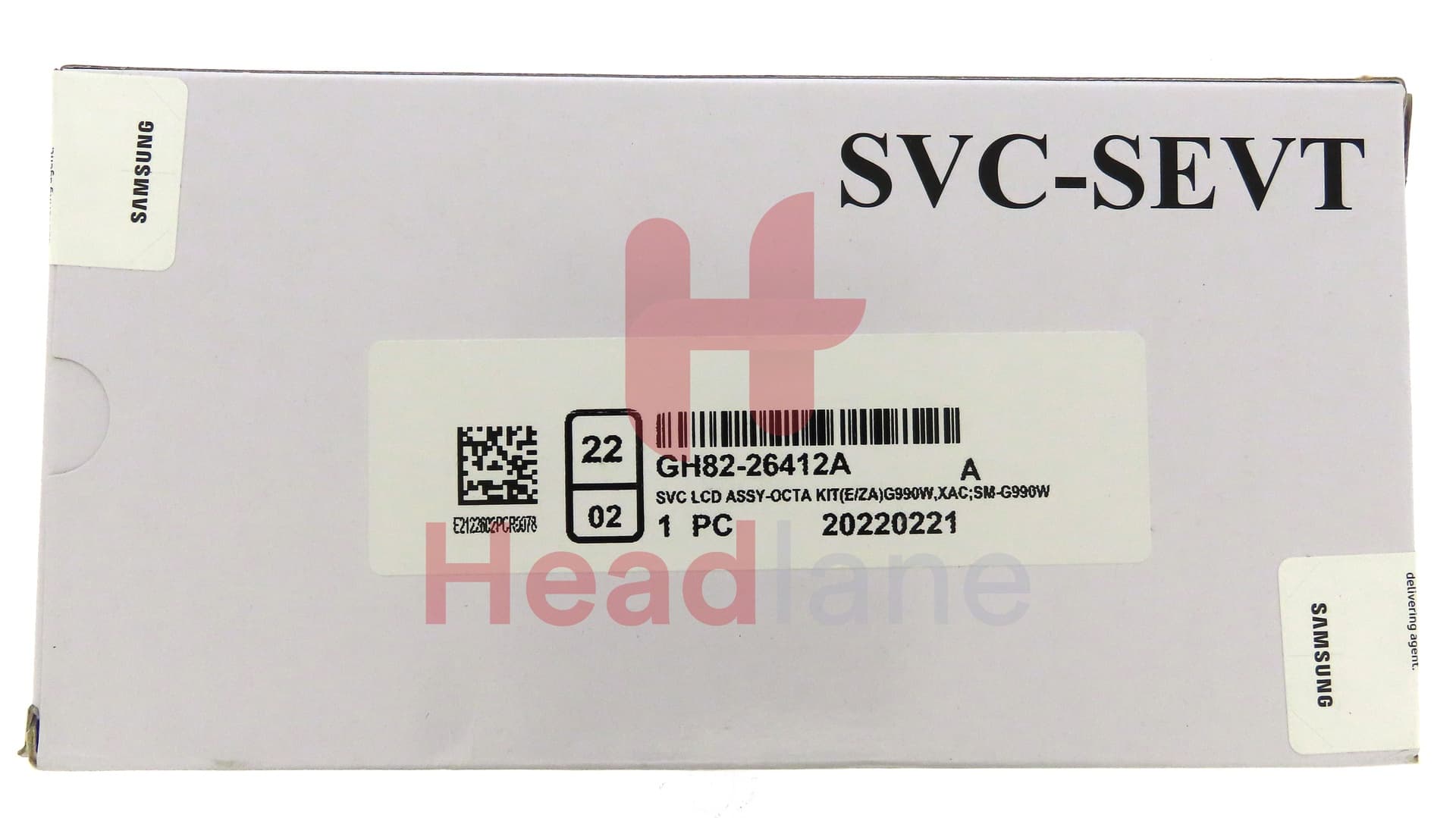 Samsung SM-G990 Galaxy S21 FE LCD Display / Screen + Touch + Battery - Grey - view 4