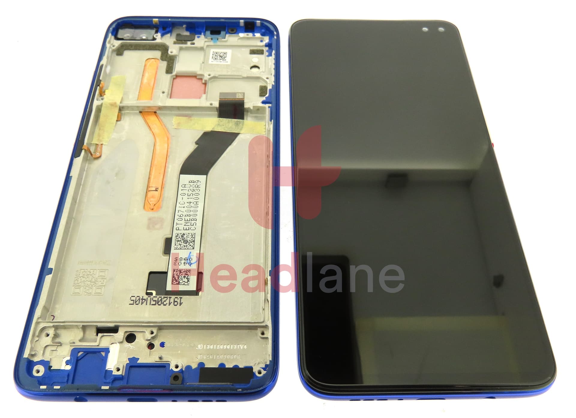 Xiaomi Redmi K30 / Poco X2 LCD Display / Screen + Touch - Blue - view 2