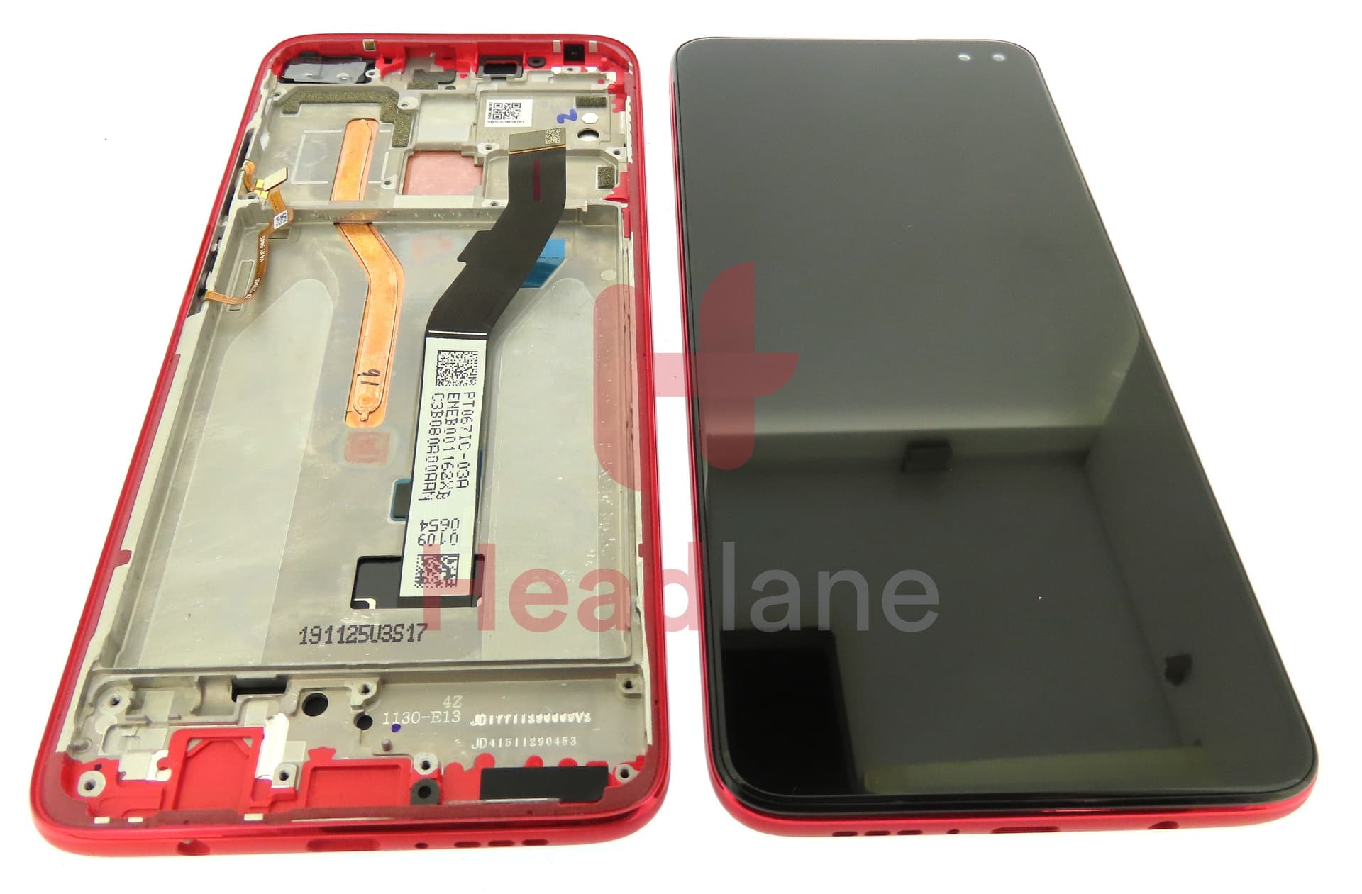 Xiaomi Redmi K30 / Poco X2 LCD Display / Screen + Touch - Red - view 2