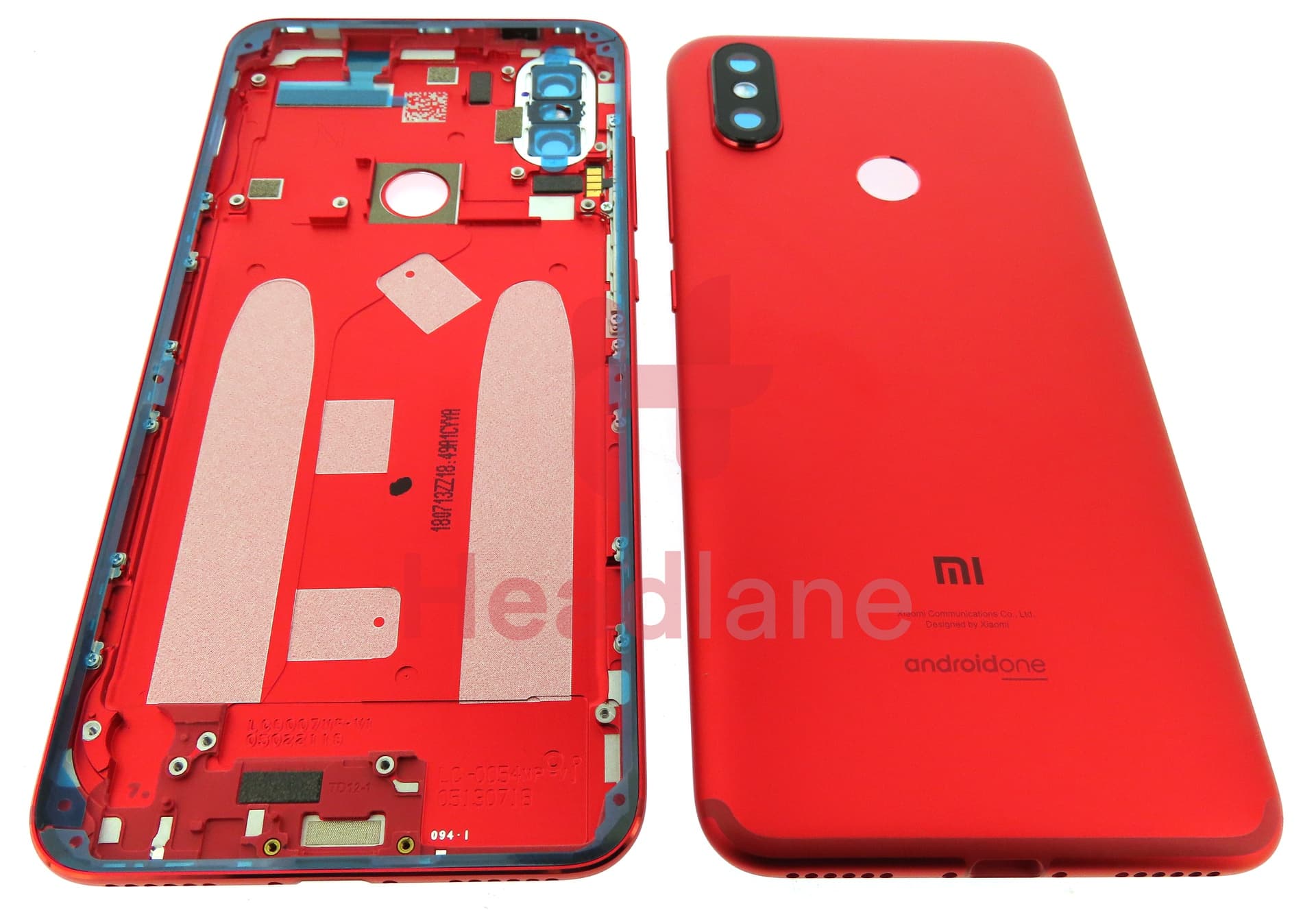 Xiaomi Mi A2 / Mi 6X Back / Battery Cover - Red - view 2