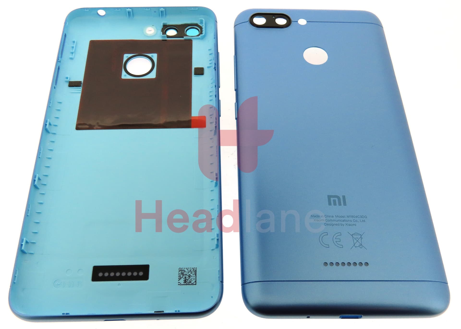 Xiaomi Redmi 6 Back / Battery Cover - Blue - view 2