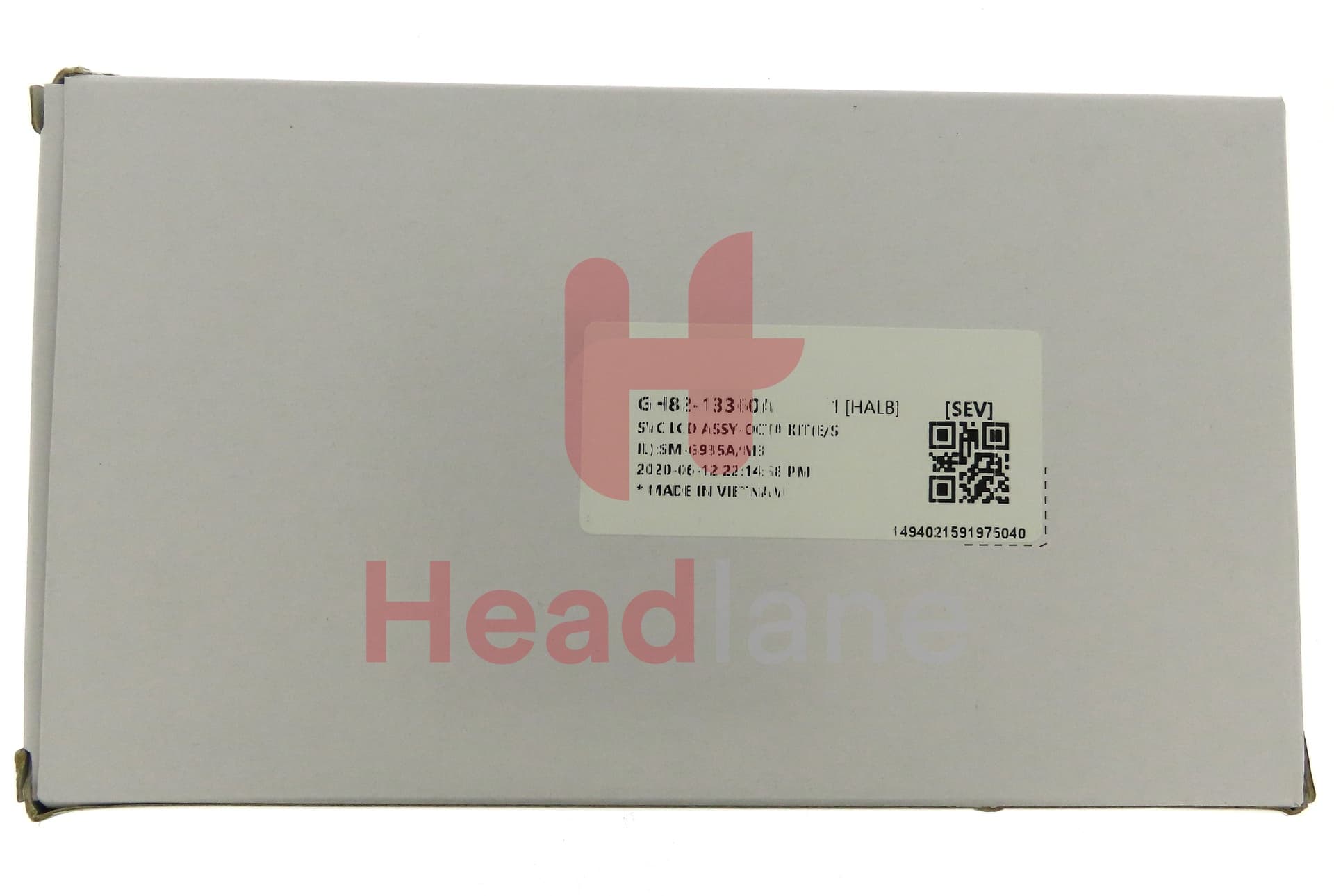 Samsung SM-G935F Galaxy S7 Edge LCD Display / Screen + Touch + Battery - Silver - view 4