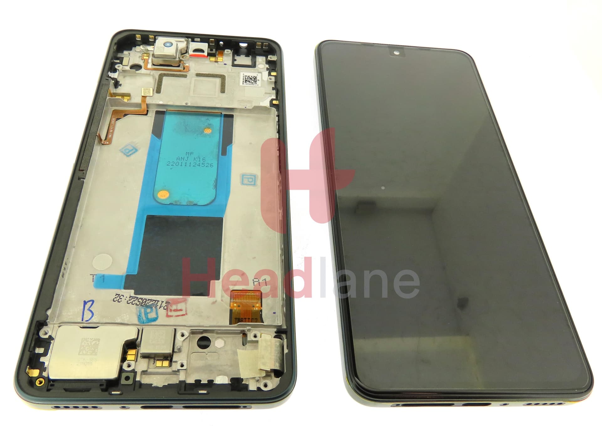 Xiaomi Redmi Note 11 Pro+ 5G LCD Display / Screen + Touch - Green - view 3