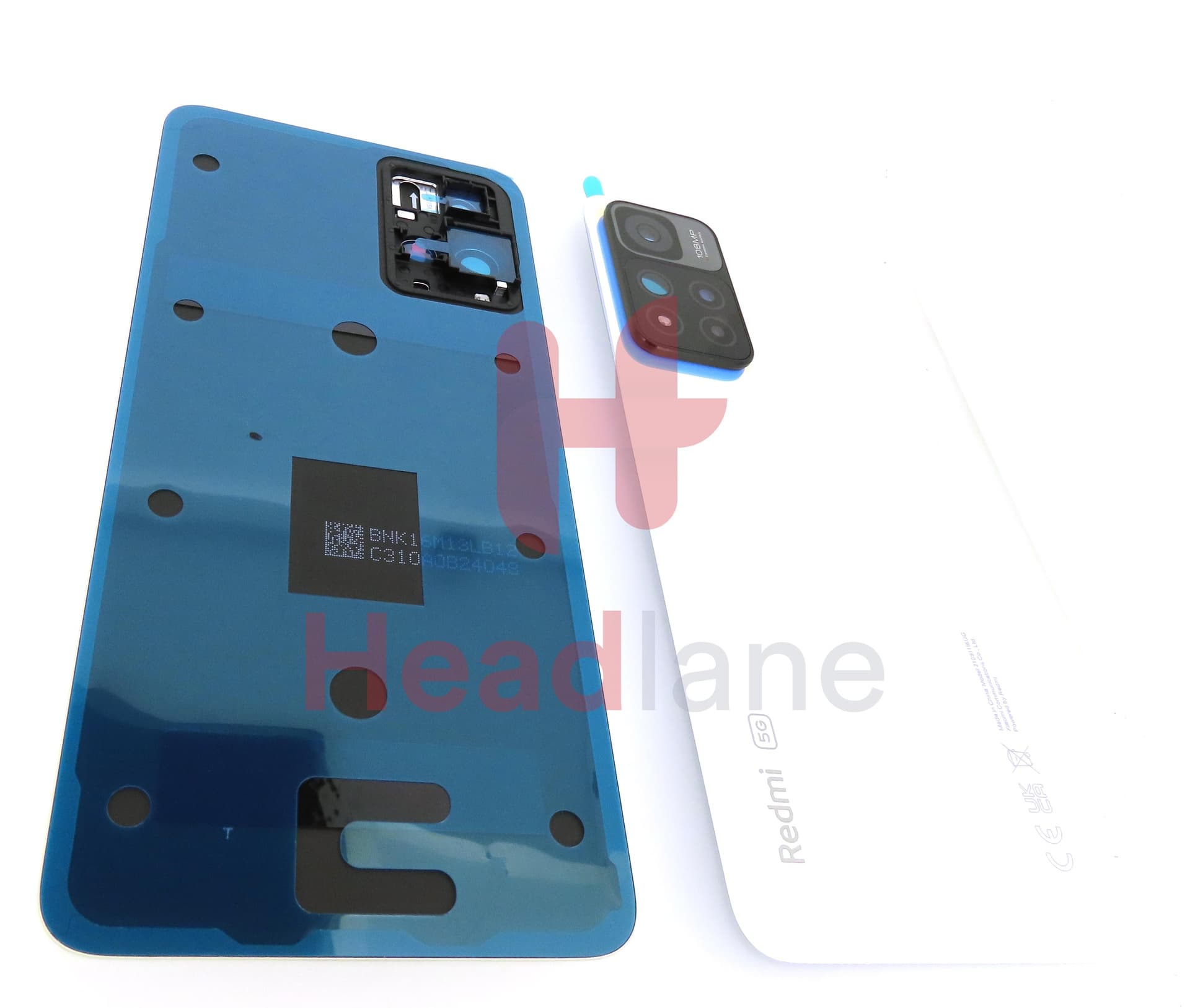 Xiaomi Redmi Note 11 Pro+ 5G Back / Battery Cover - Blue - view 2