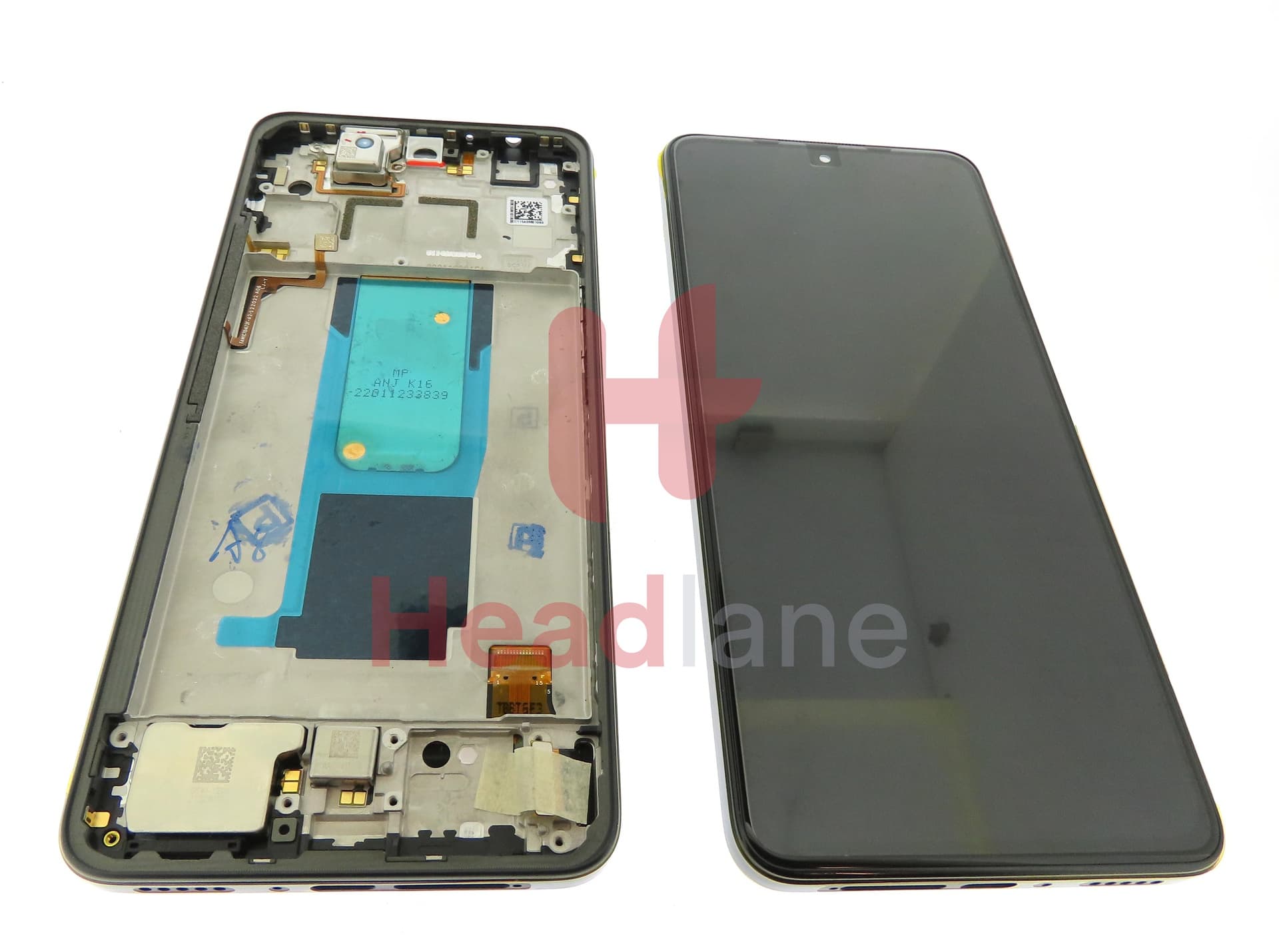 Xiaomi Redmi Note 11 Pro+ 5G LCD Display / Screen + Touch - Black - view 3