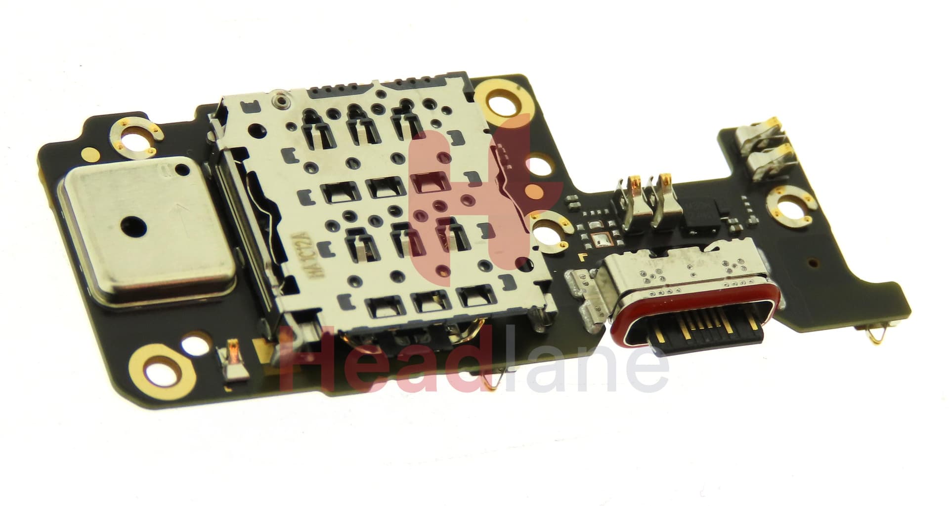 Xiaomi Redmi Note 11 Pro+ 5G Charging Port Flex + SIM Card Reader Board - view 2