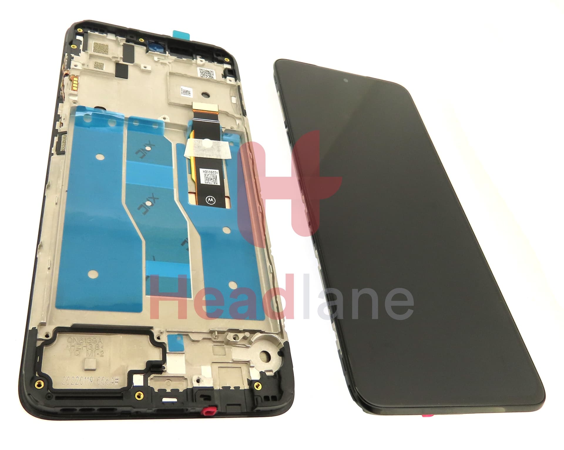 Motorola XT2221 Moto G52 LCD Display / Screen + Touch - view 2